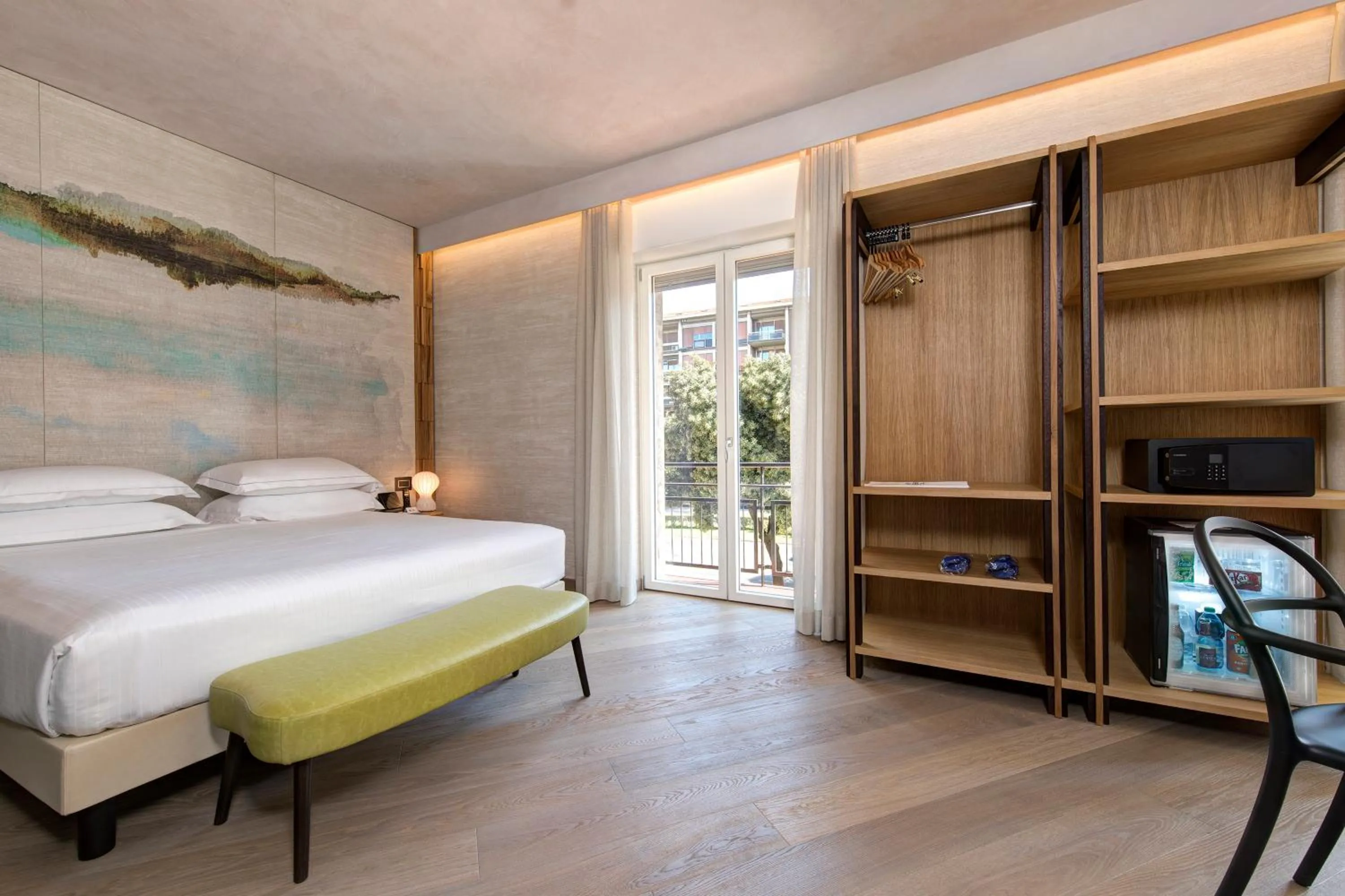 Bedroom, Bed in Hotel Firenze