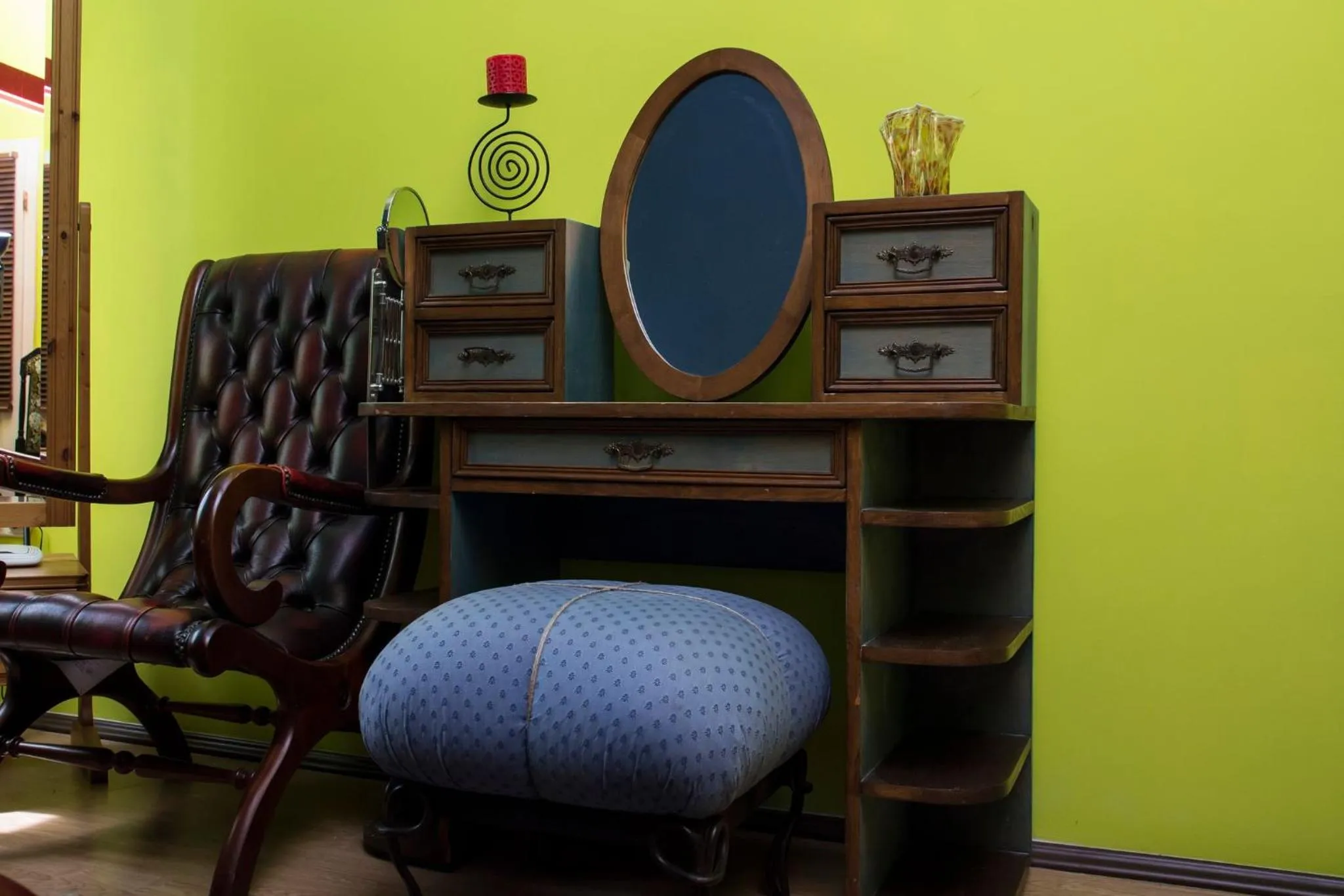 Bedroom in Vibrant 3 Bedroom Apartment In The Pulsing Heart Of Budapest