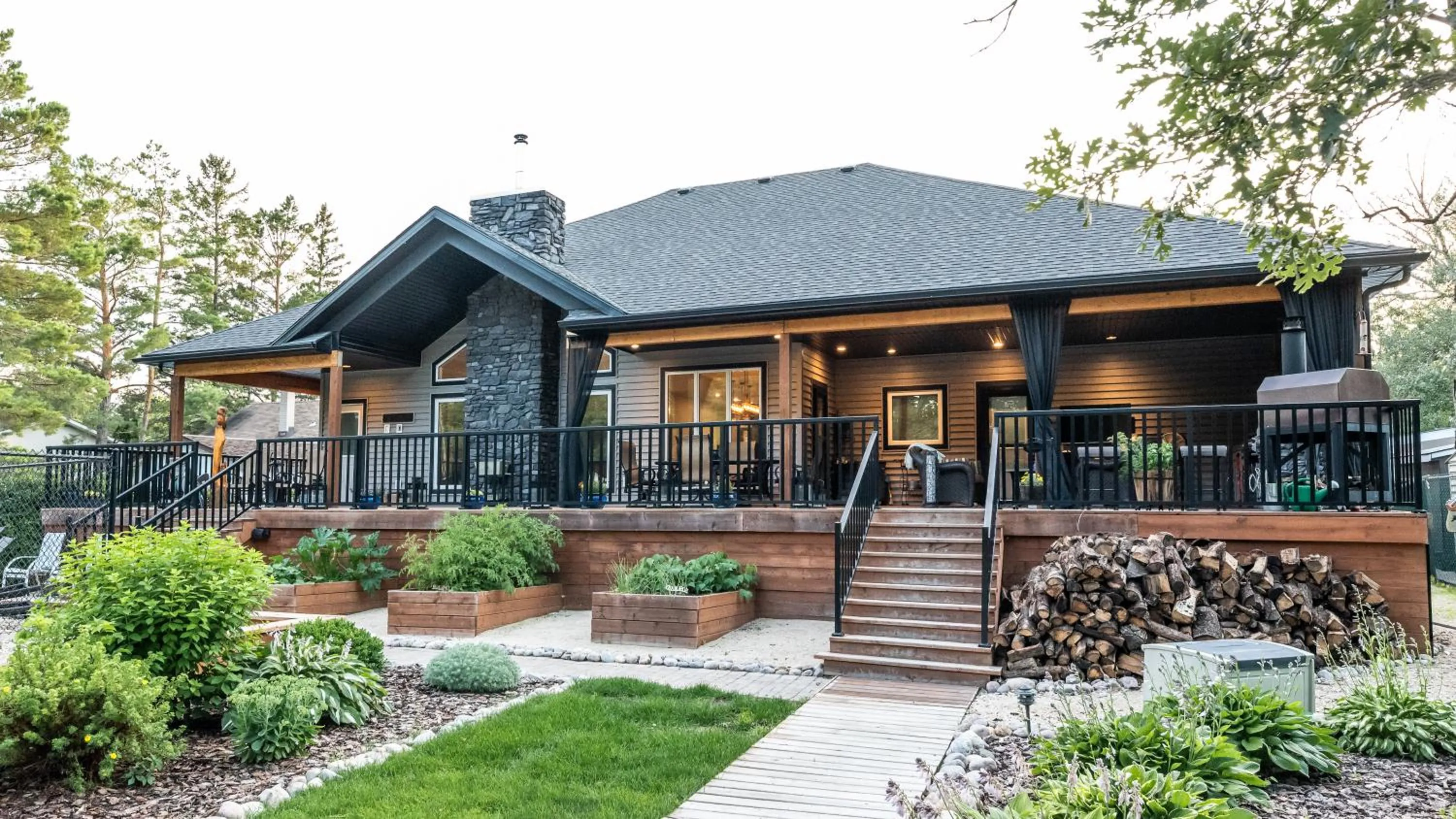 Garden view in Stay549