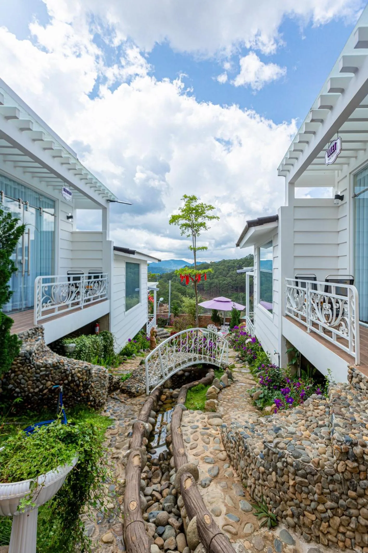 Garden in SHIN VILLAGE HOTEL