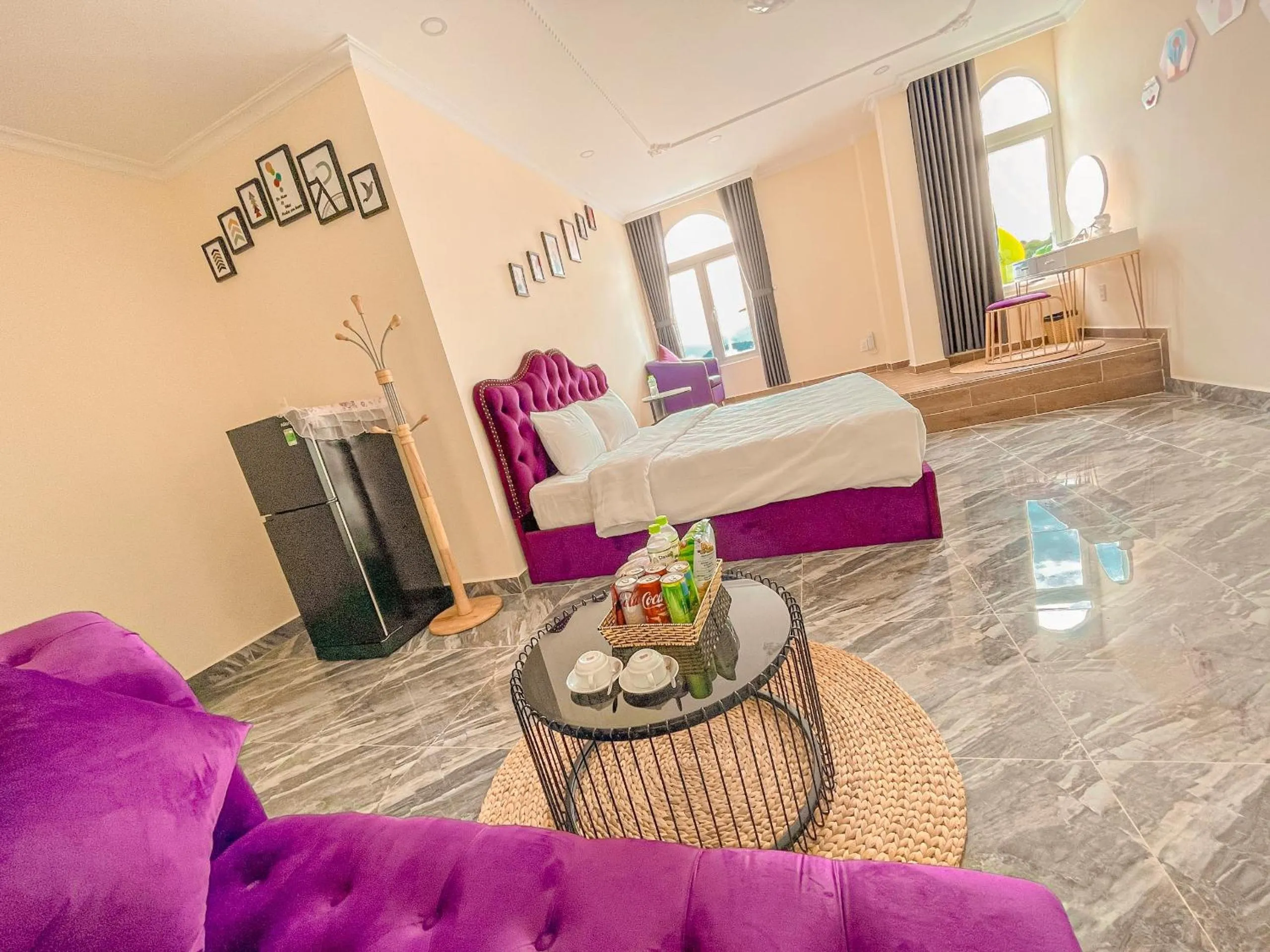 Living room in SHIN VILLAGE HOTEL