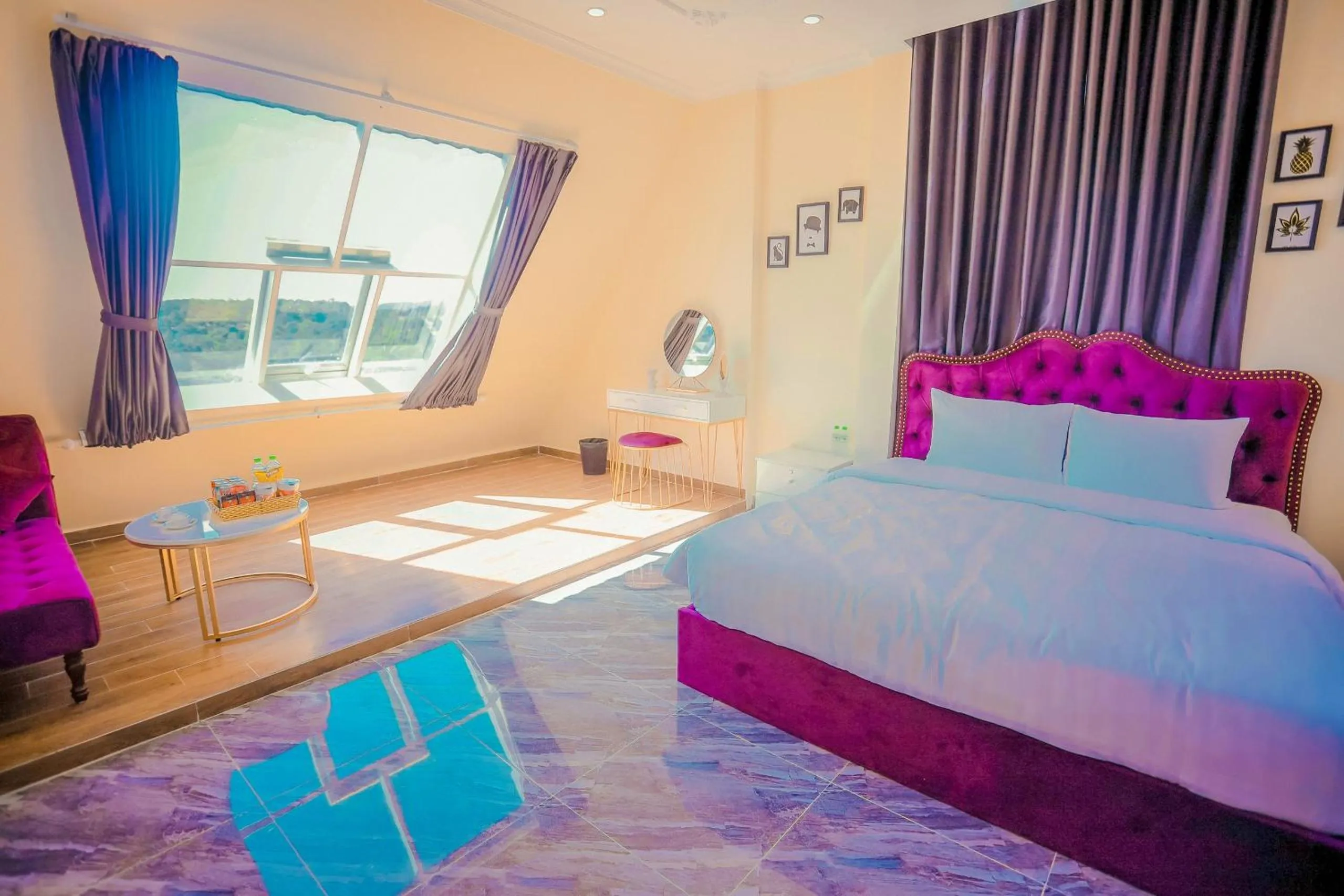 Bed in SHIN VILLAGE HOTEL