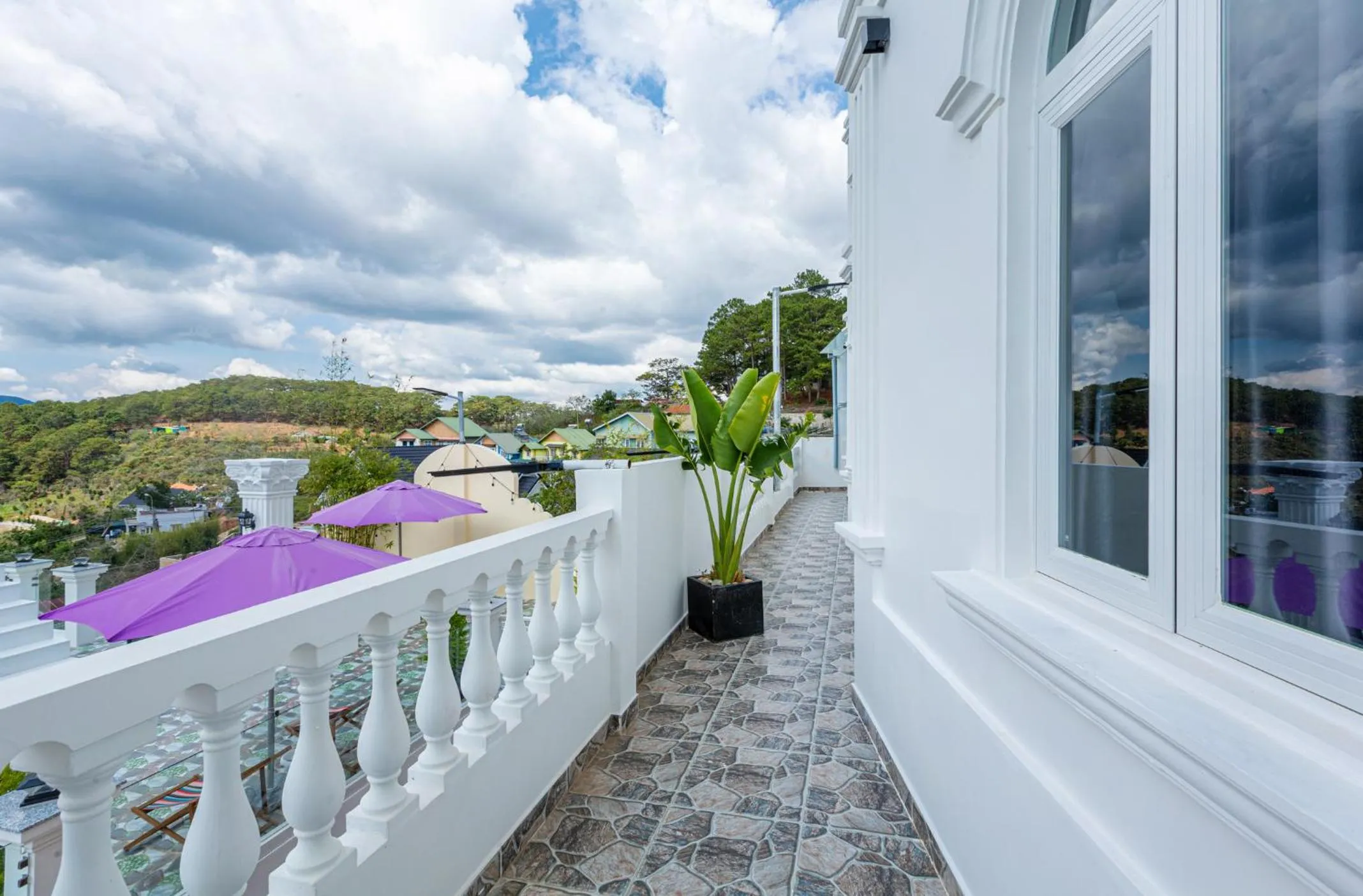 Balcony/Terrace in SHIN VILLAGE HOTEL