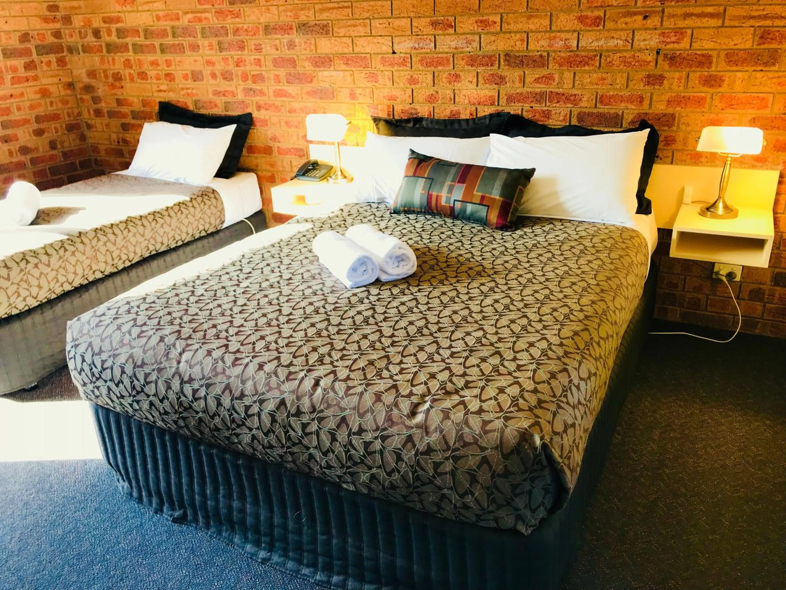 Bed in Broadford Sugarloaf Motel