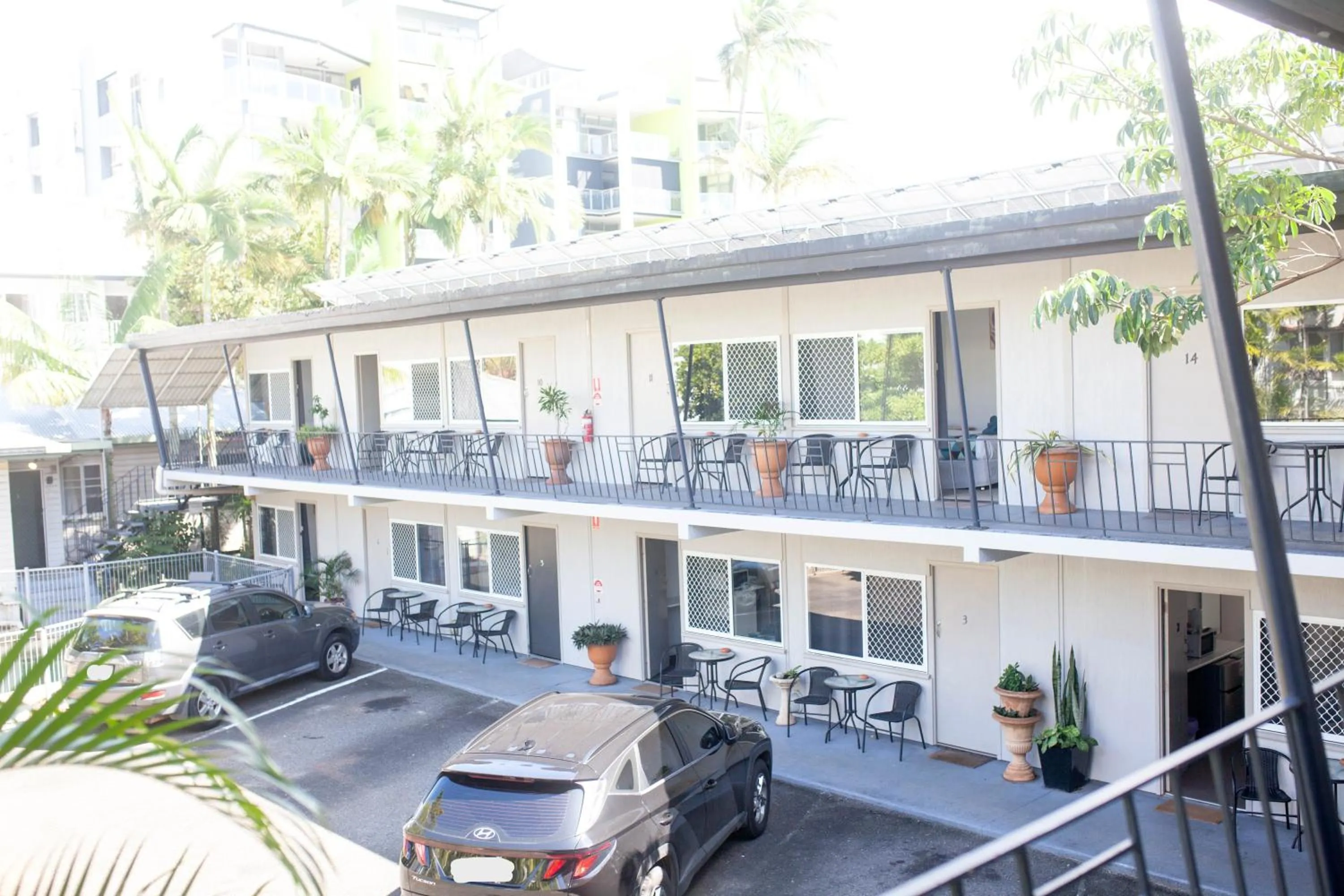 Property building in Cairns City Motel