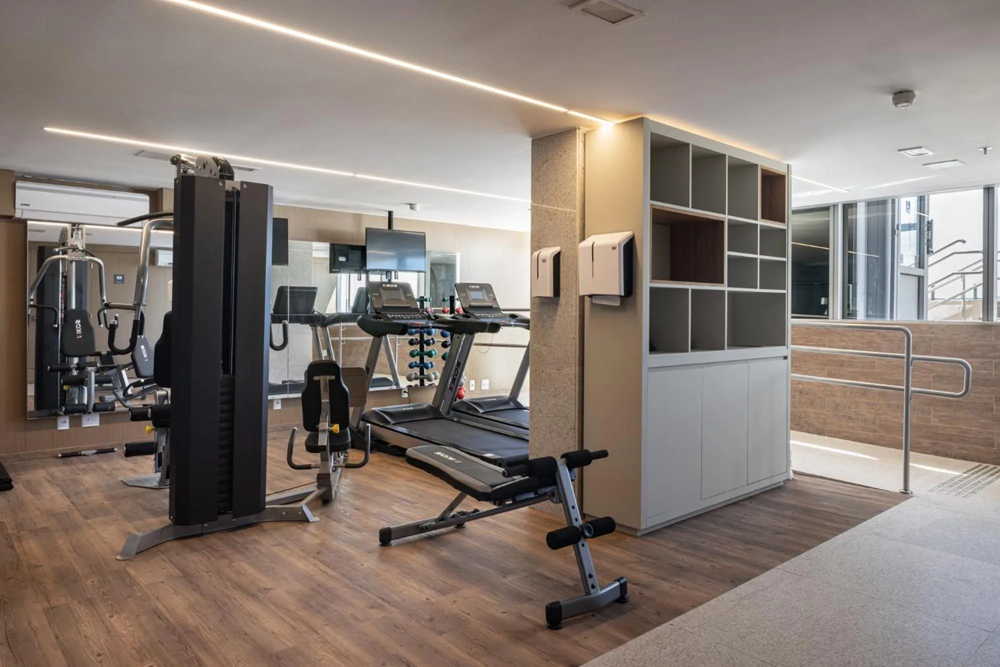 Fitness centre/facilities in Ramada by Wyndham Brasilia Alvorada
