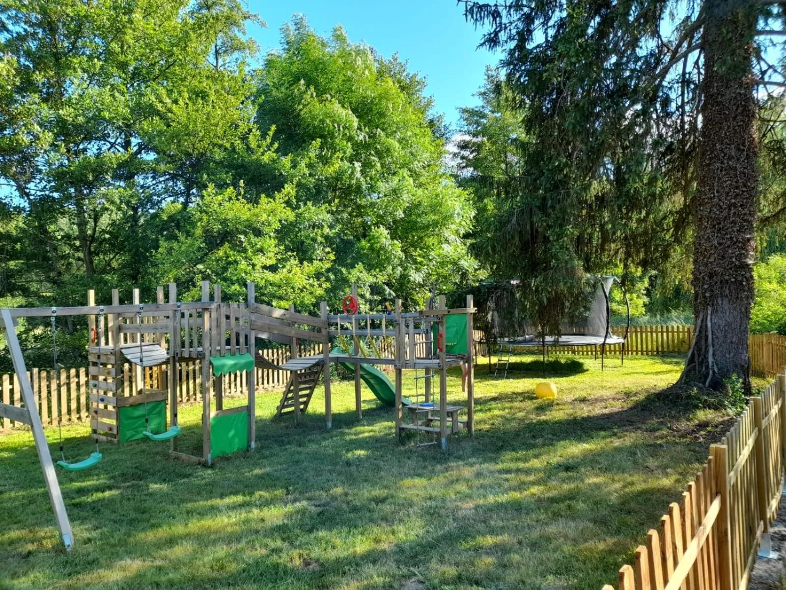 Children play ground in Le Moulin du Châtelier