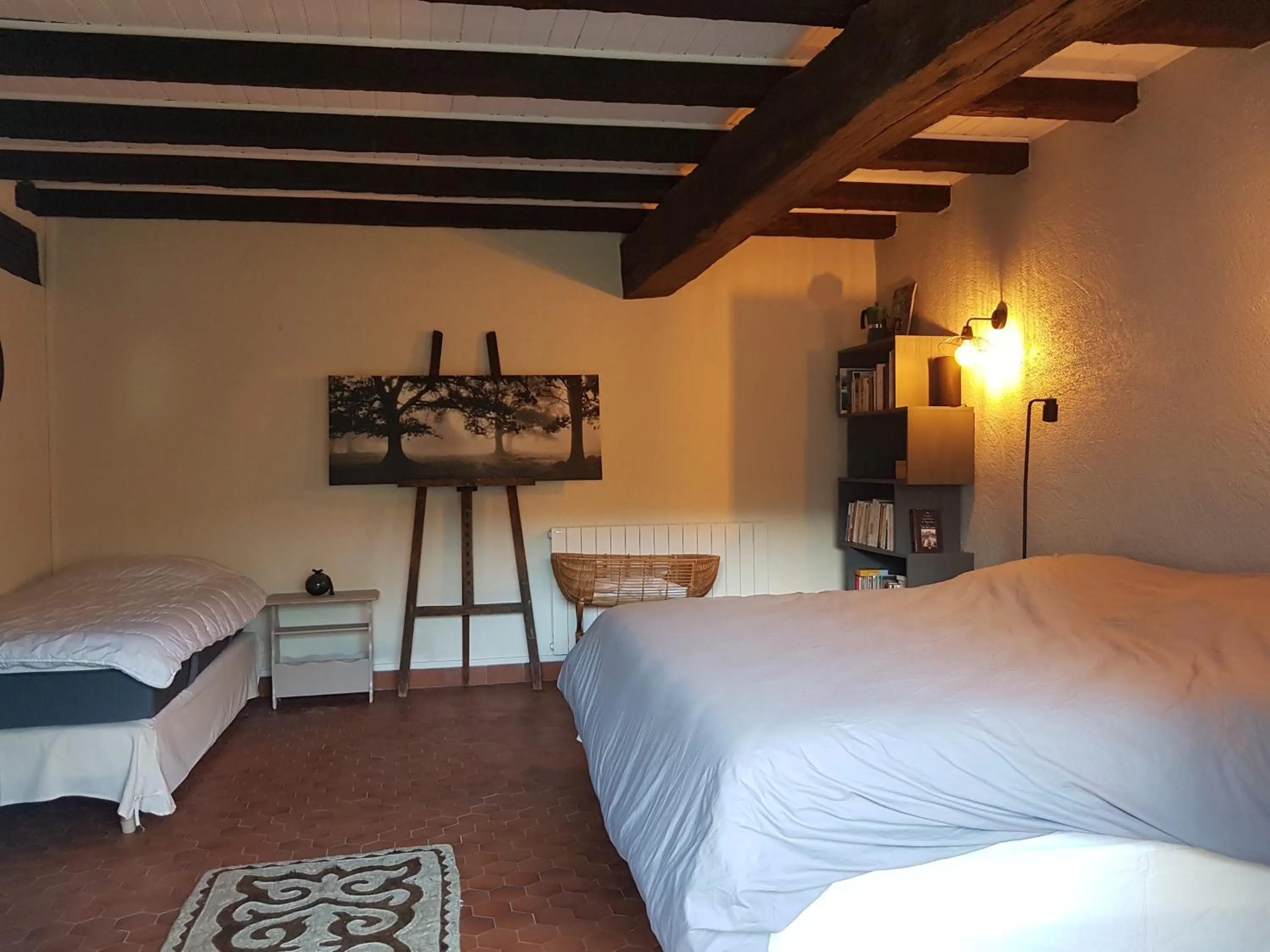 Photo of the whole room, Bed in Le Moulin du Châtelier