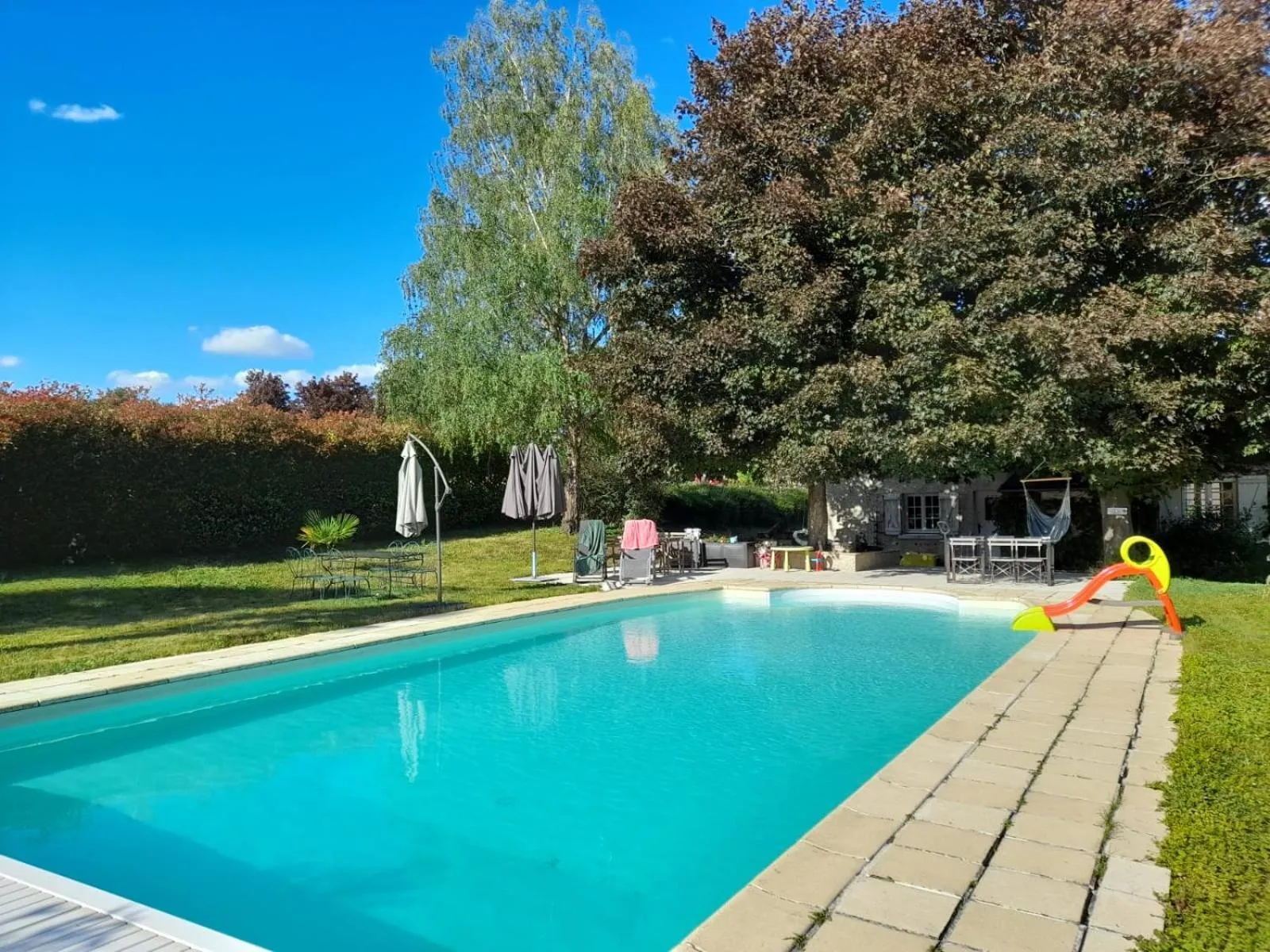 Swimming pool in Le Moulin du Châtelier