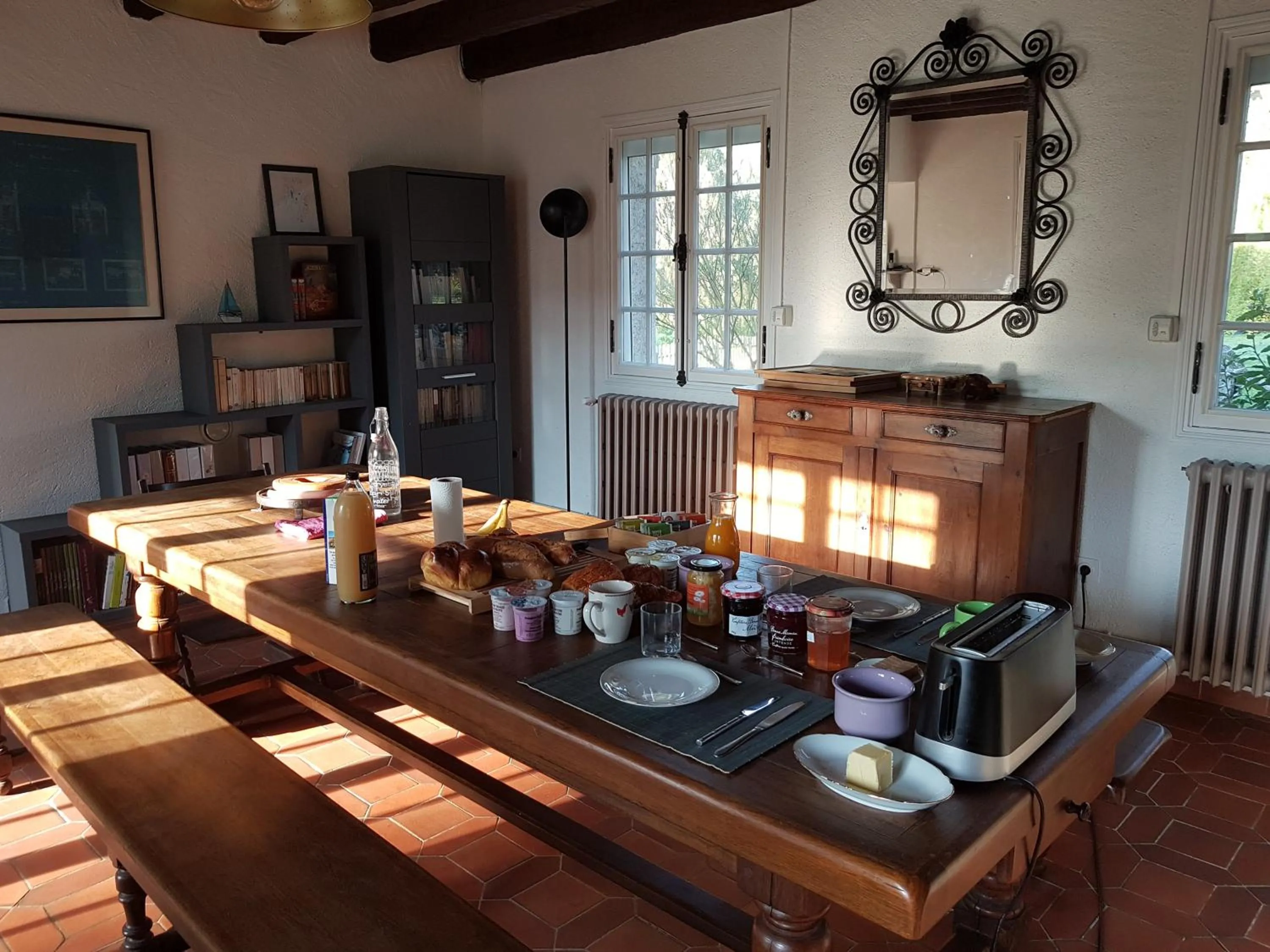 Breakfast in Le Moulin du Châtelier