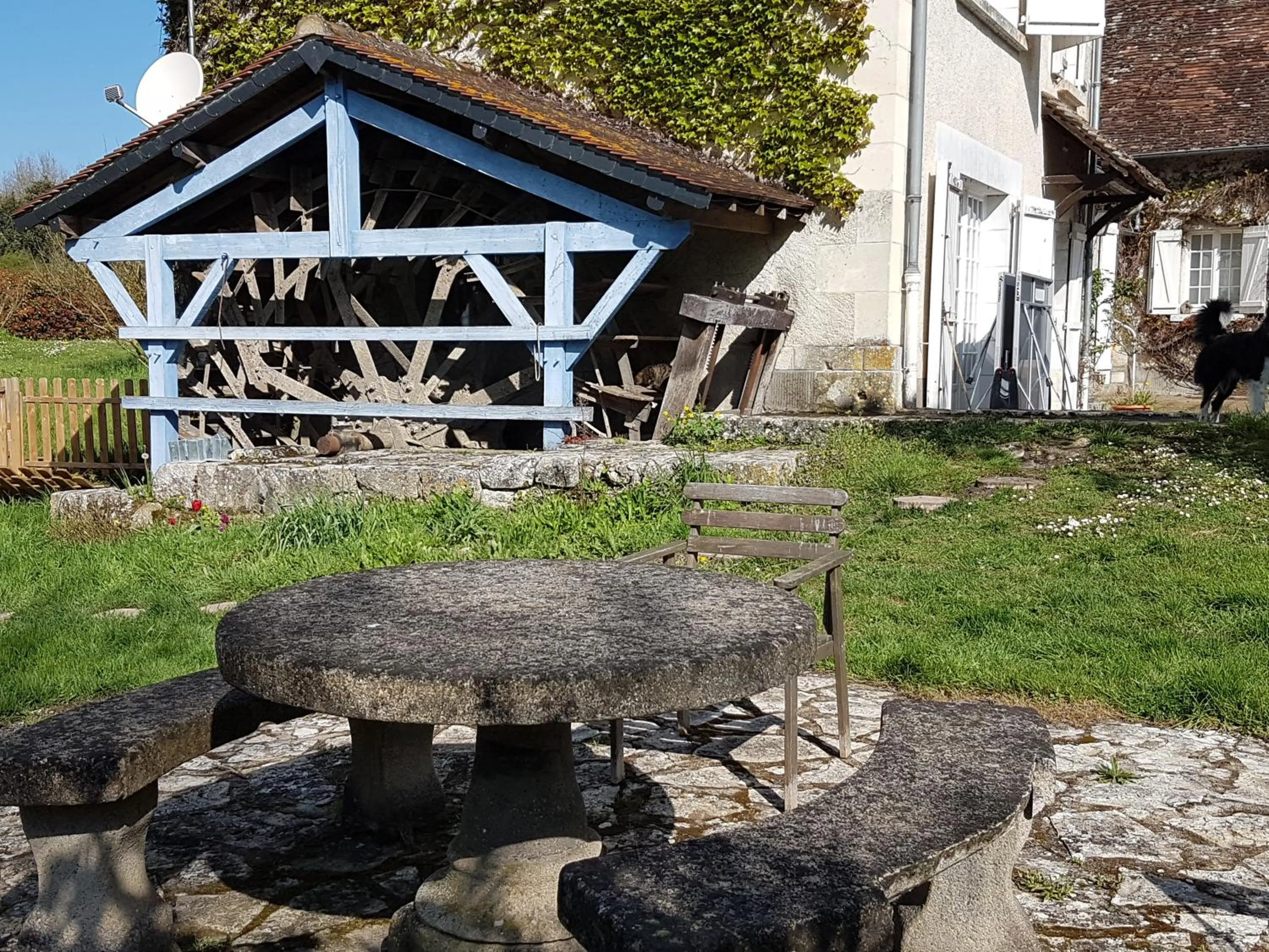 Garden in Le Moulin du Châtelier
