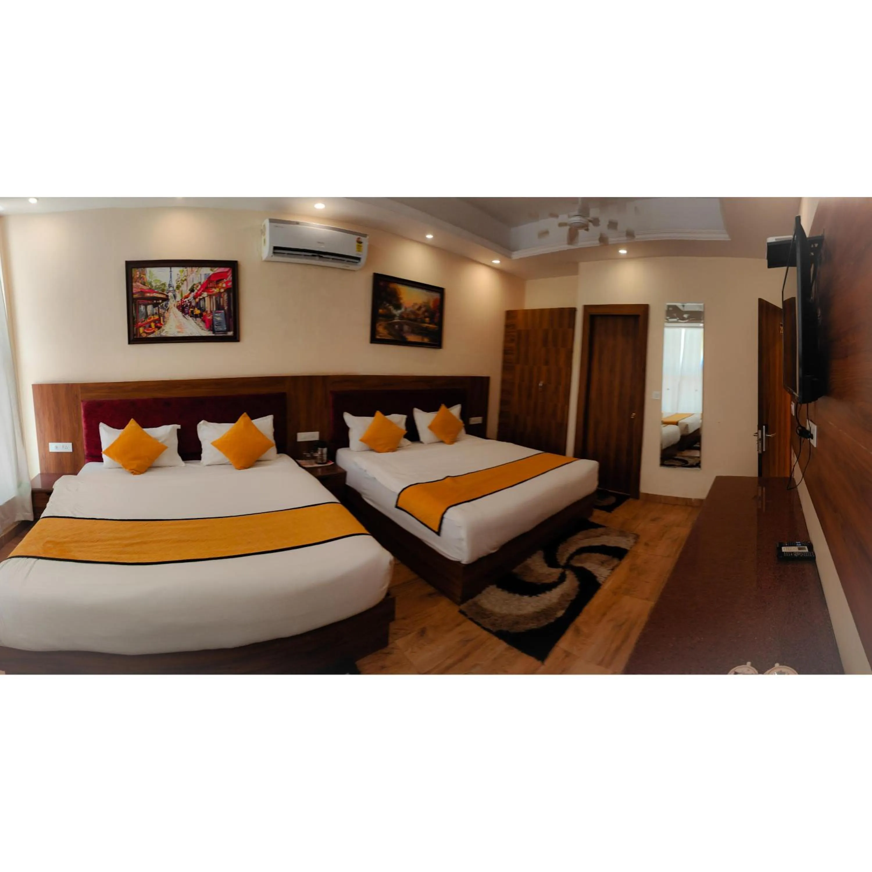 Bed in The Royal Bhumesh