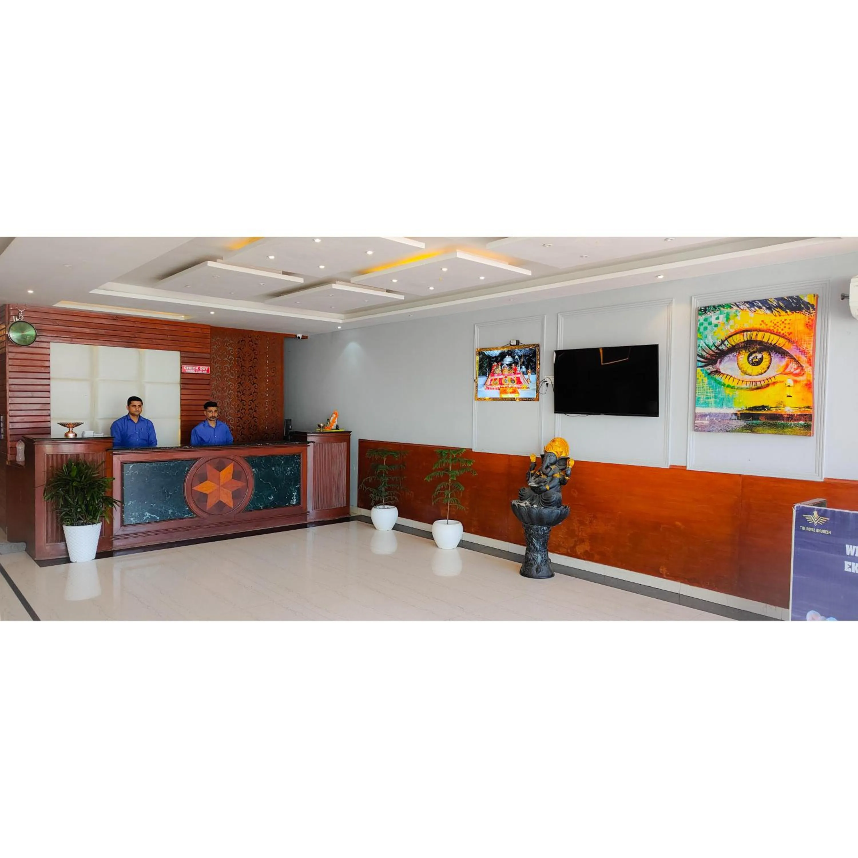 Lobby or reception in The Royal Bhumesh