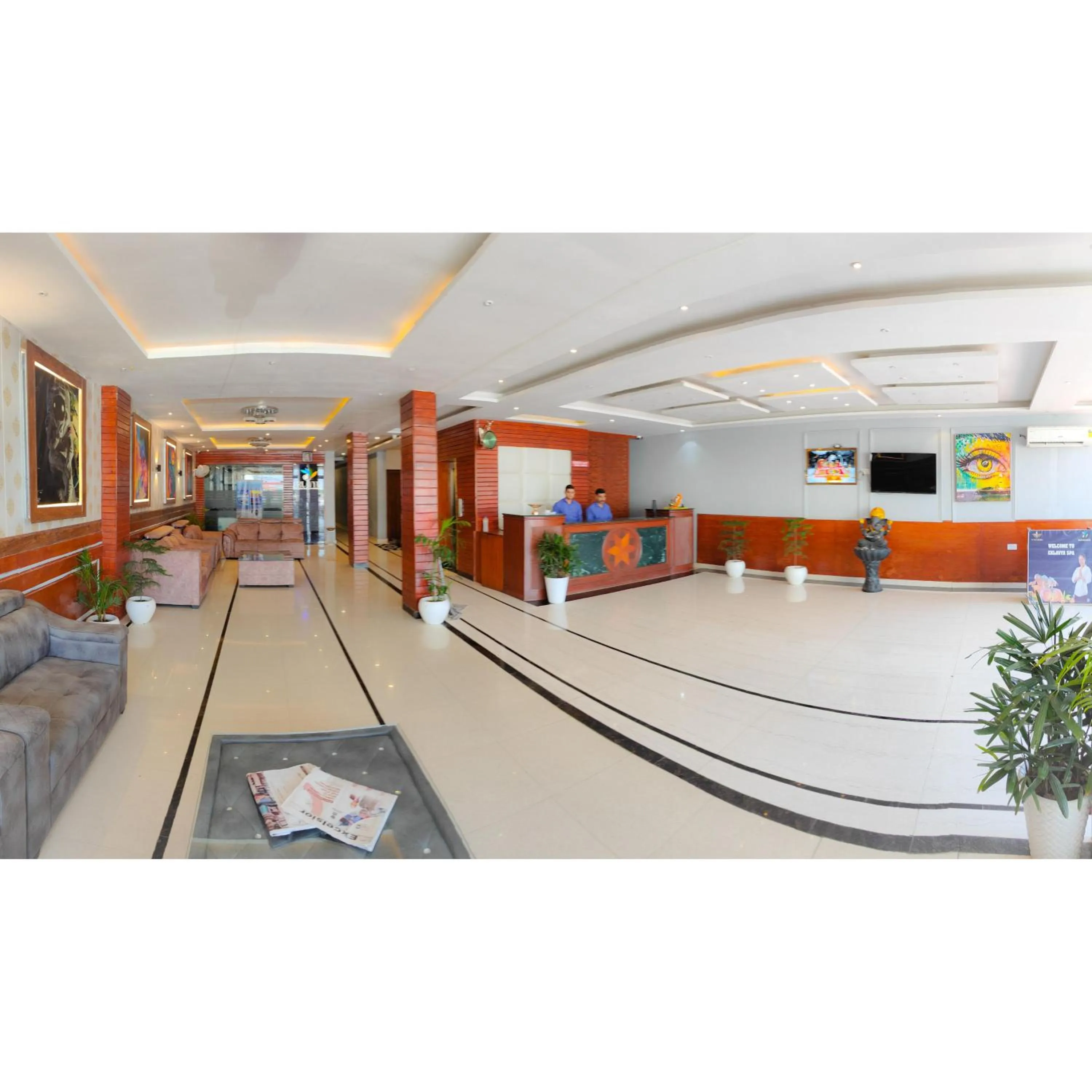 Lobby or reception in The Royal Bhumesh