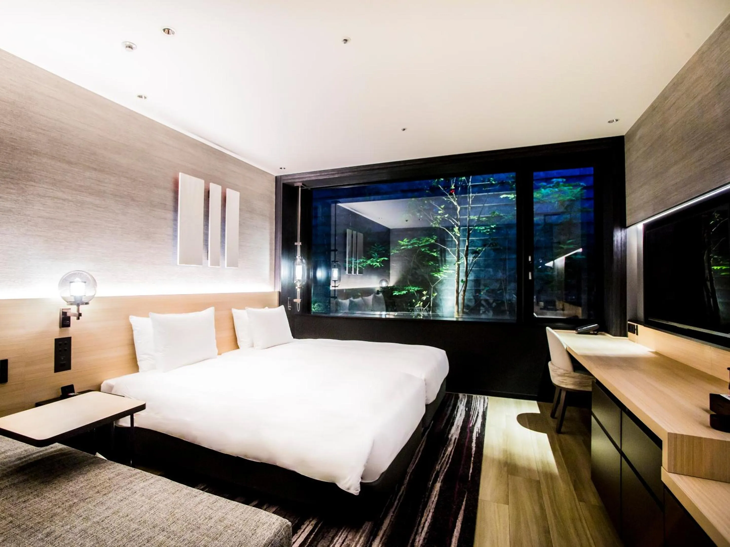 Photo of the whole room, Bed in Hyatt Place Kyoto