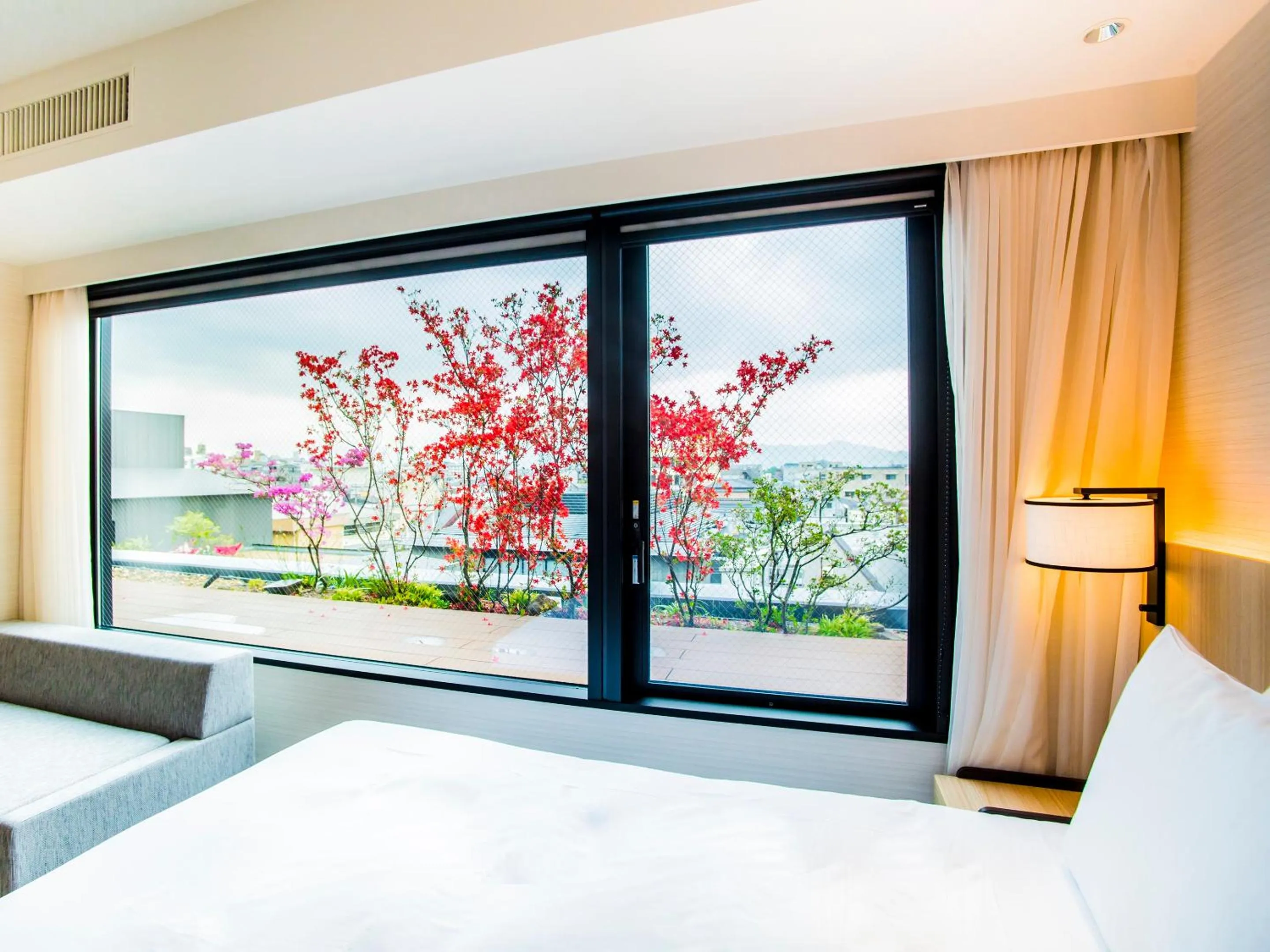 Photo of the whole room, Bed in Hyatt Place Kyoto