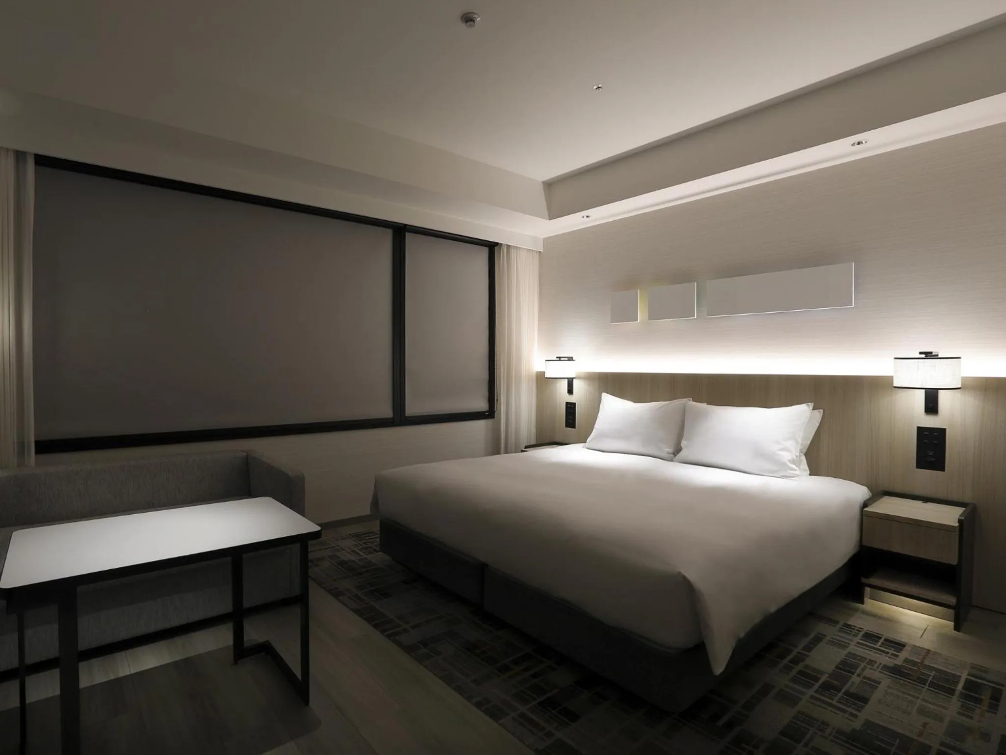 Photo of the whole room, Bed in Hyatt Place Kyoto