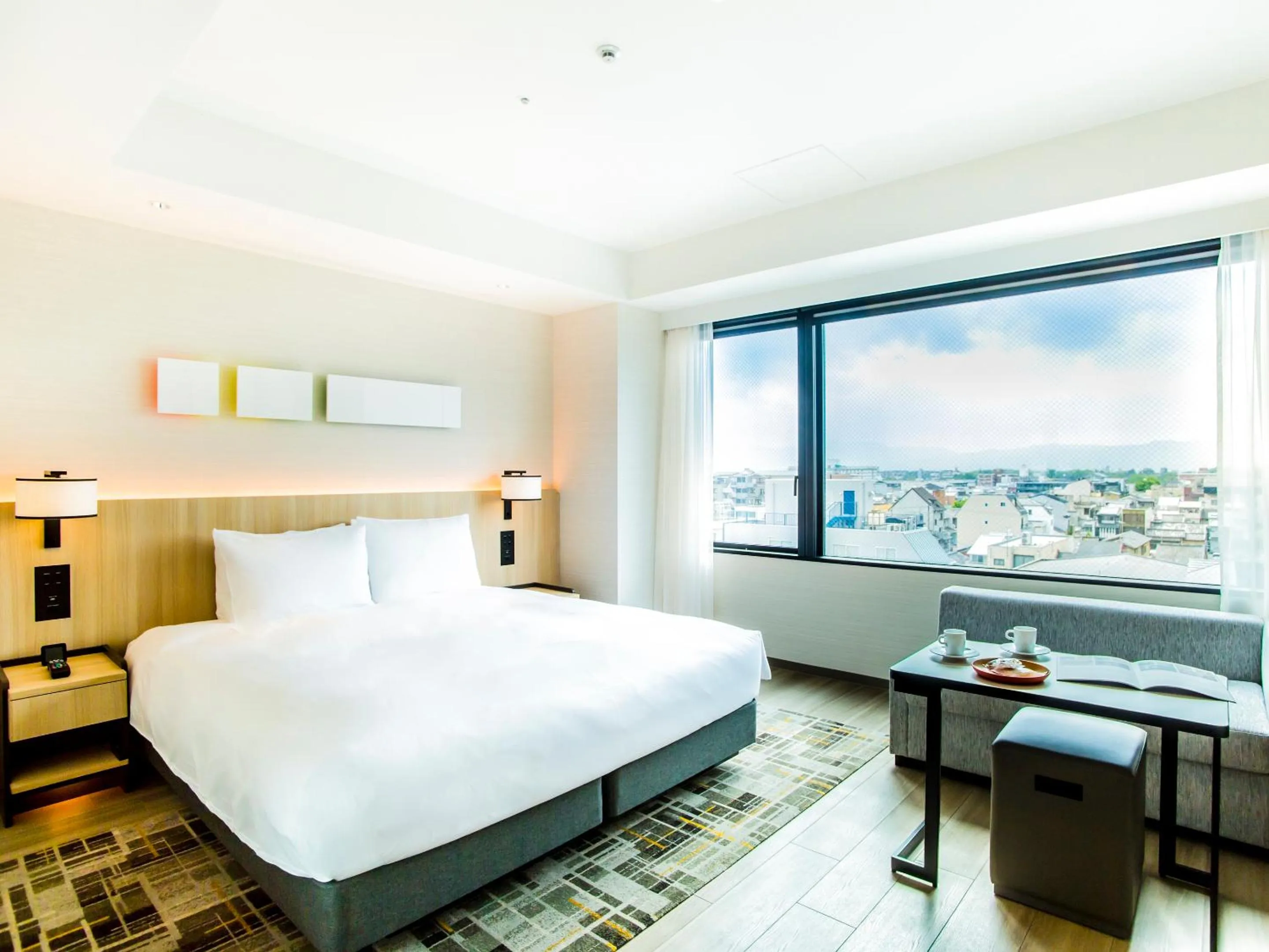 Photo of the whole room, Bed in Hyatt Place Kyoto