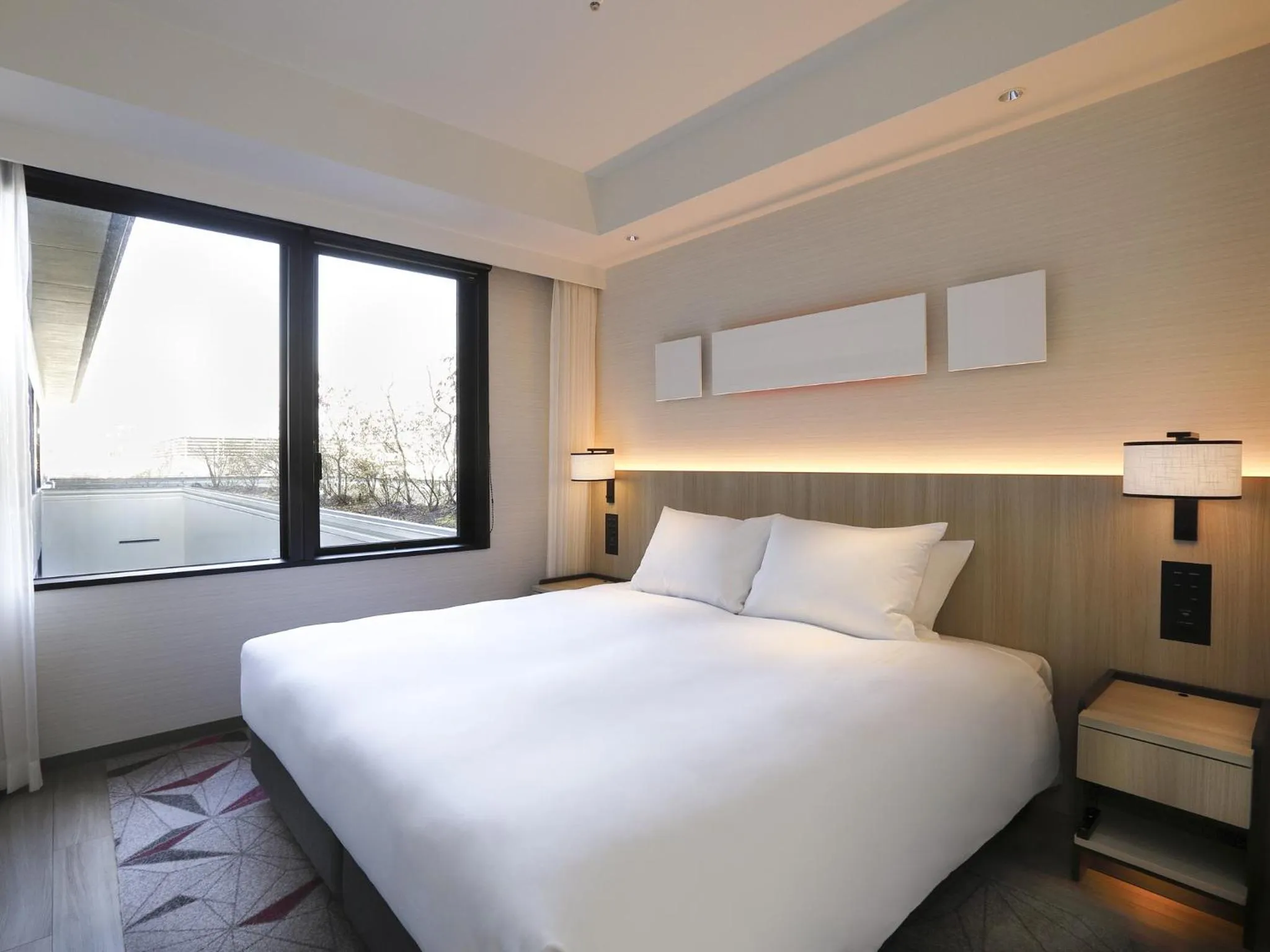 Photo of the whole room, Bed in Hyatt Place Kyoto