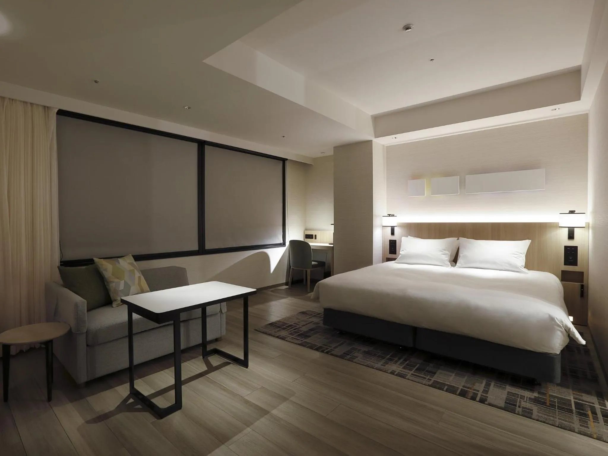 Photo of the whole room, Bed in Hyatt Place Kyoto