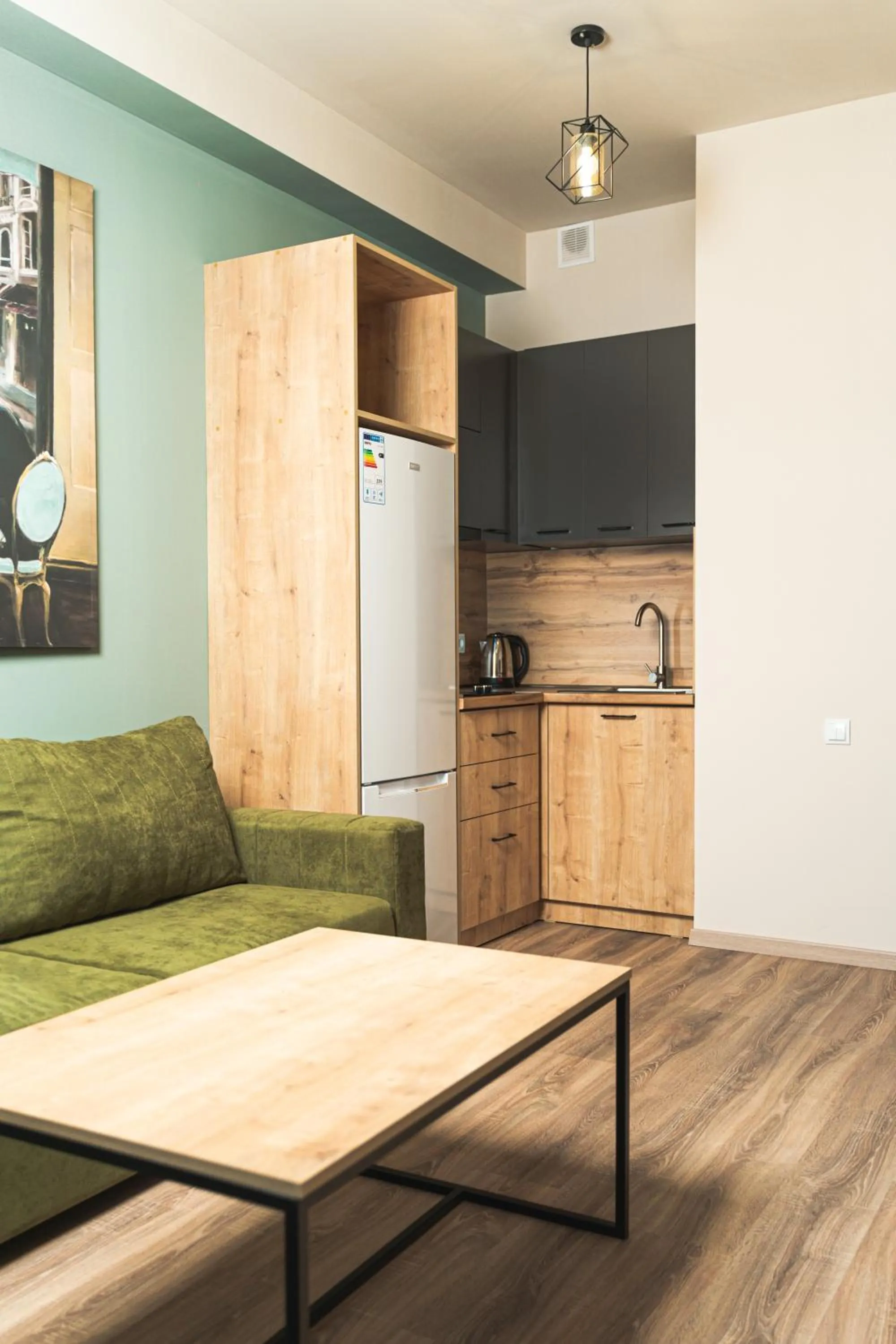 Kitchen or kitchenette in Forest Apartments Hotel