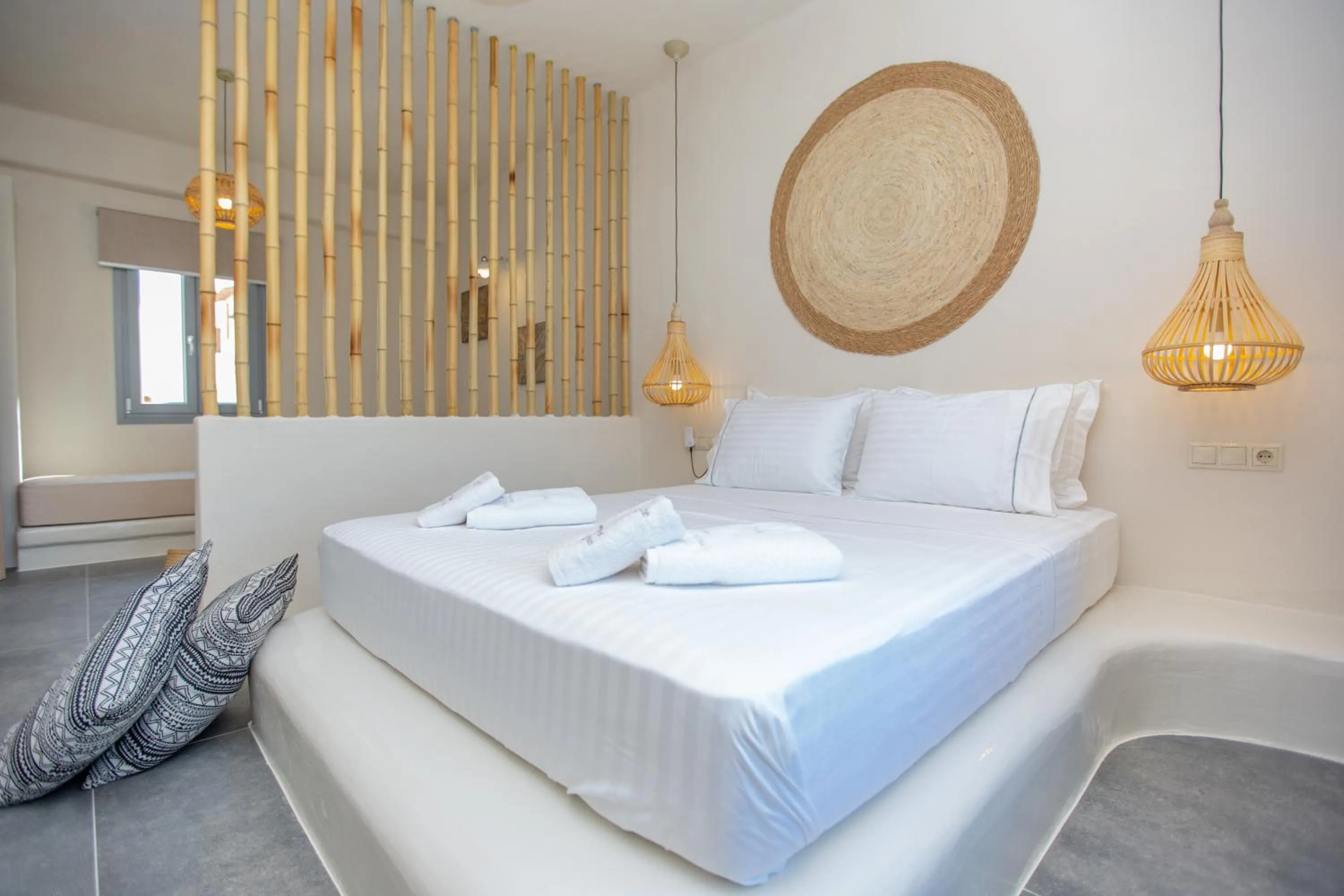 Photo of the whole room, Bed in Ampelos Residence Naxos