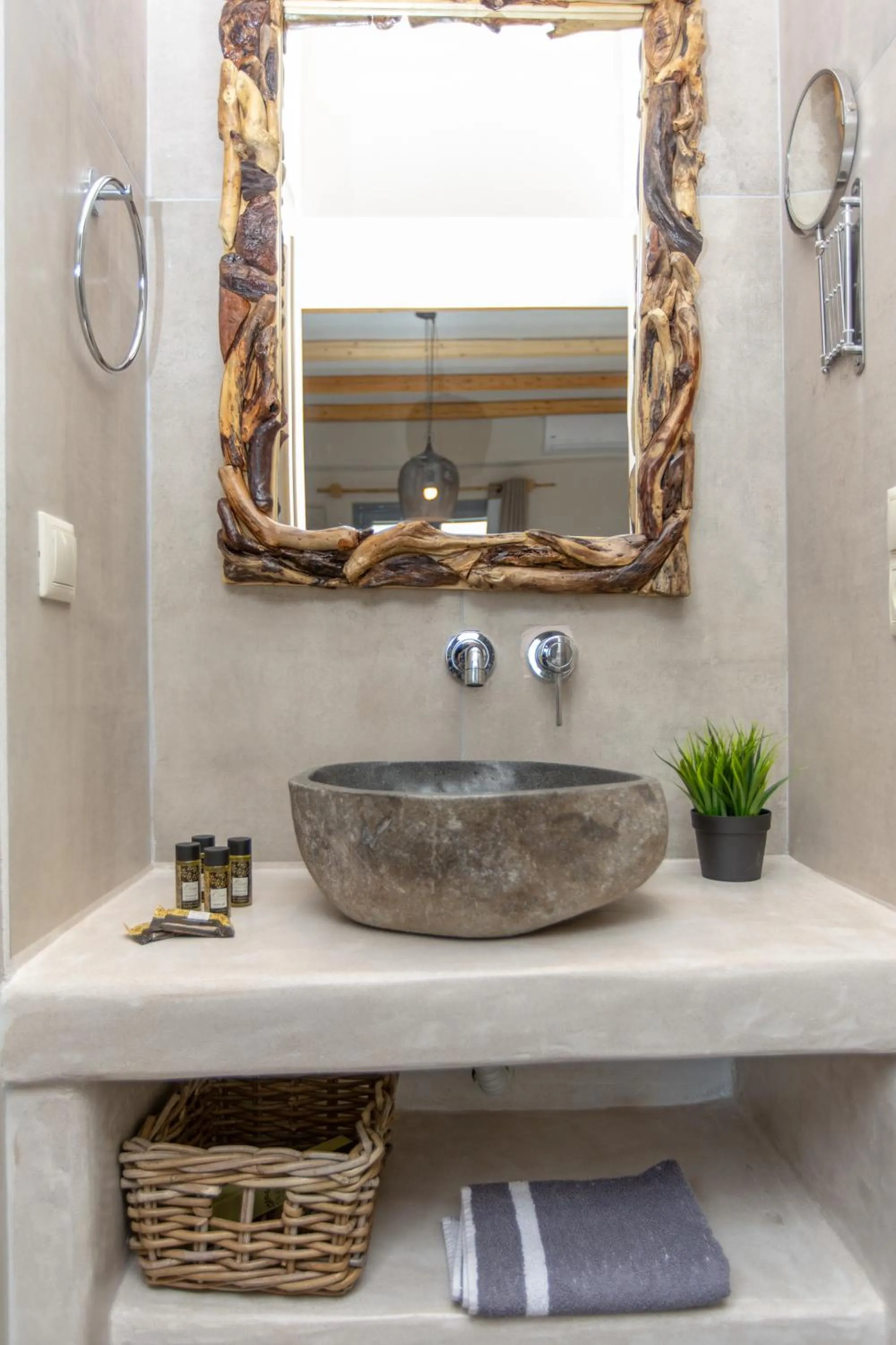 Bathroom in Ampelos Residence Naxos