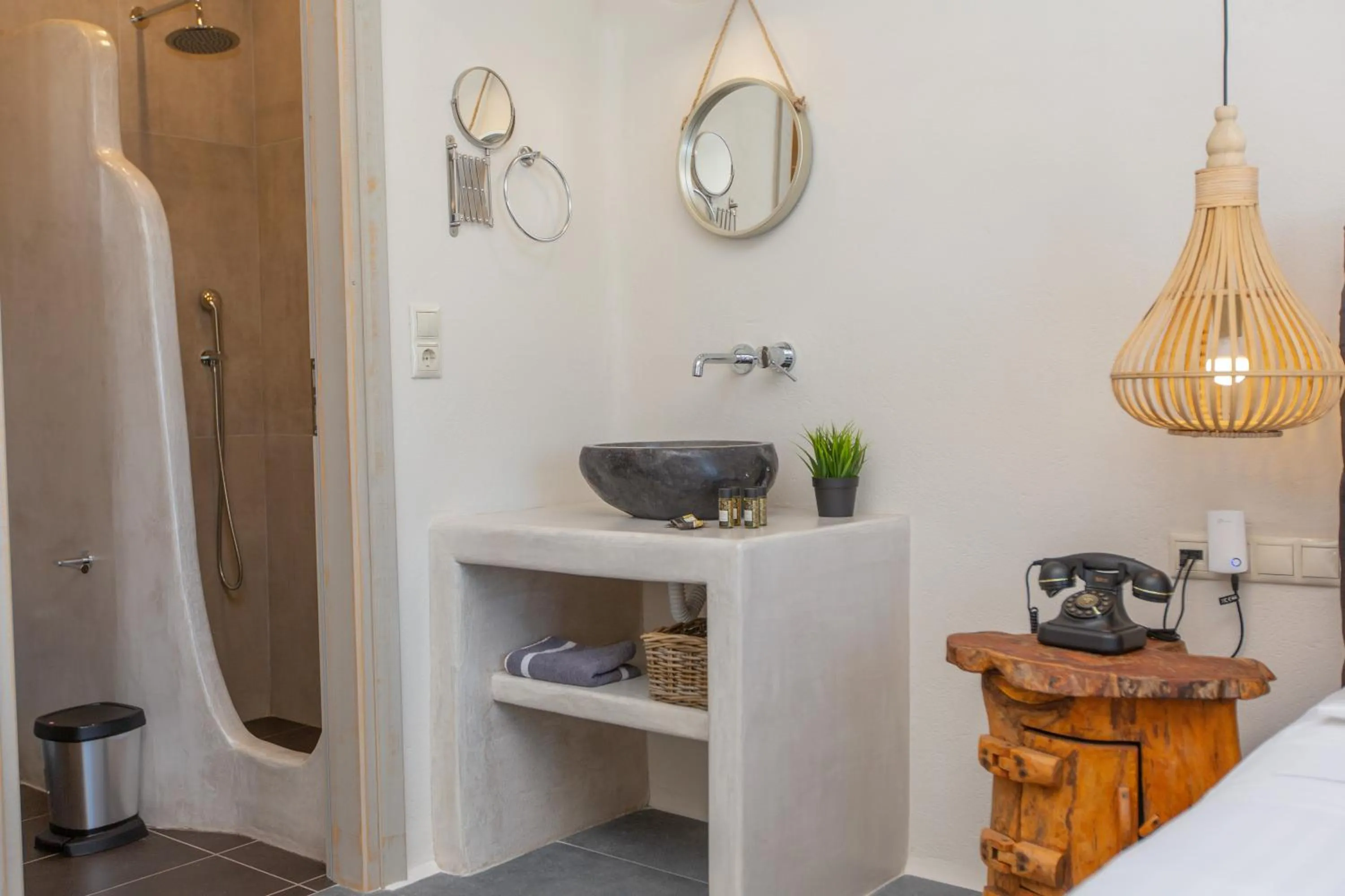 Bathroom in Ampelos Residence Naxos