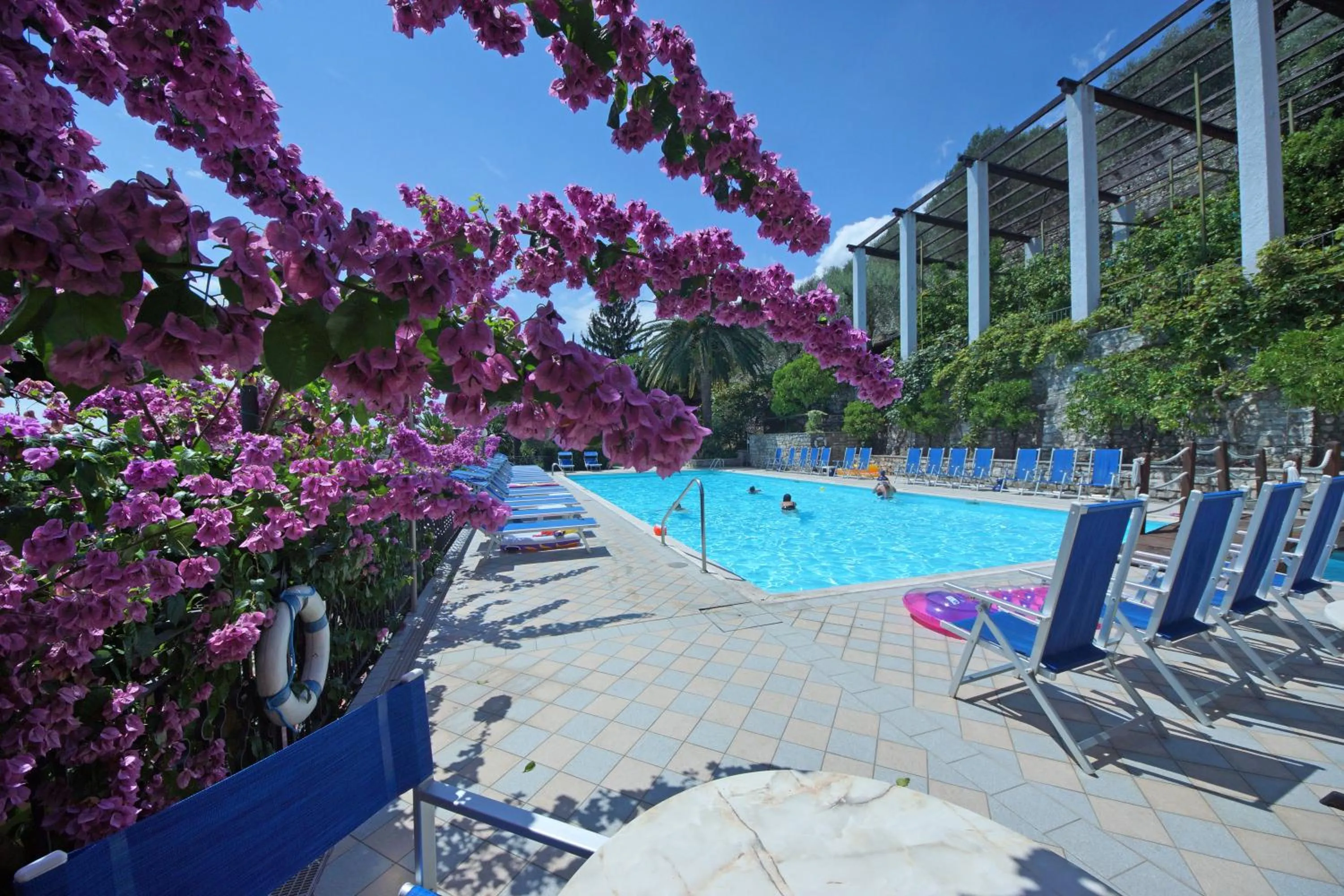 Swimming pool in Hotel Palazzina