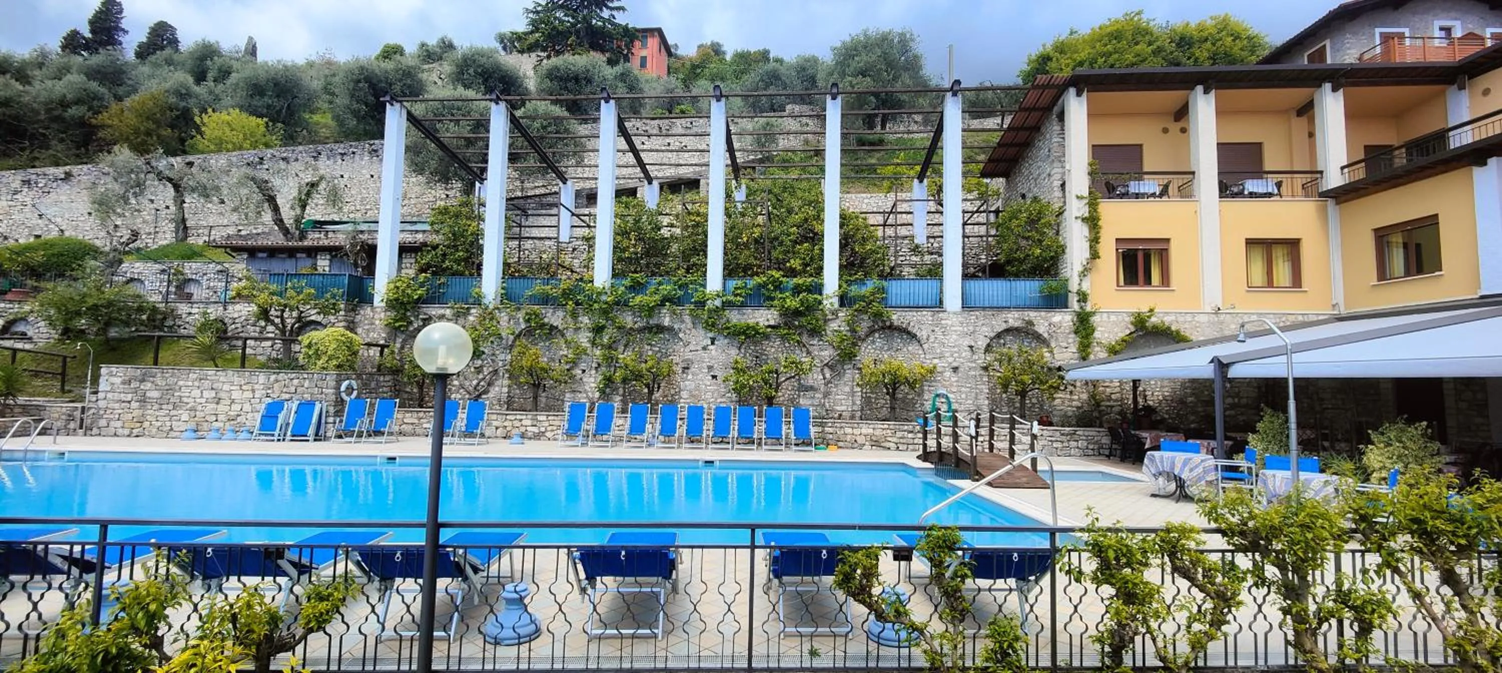 Swimming pool in Hotel Palazzina