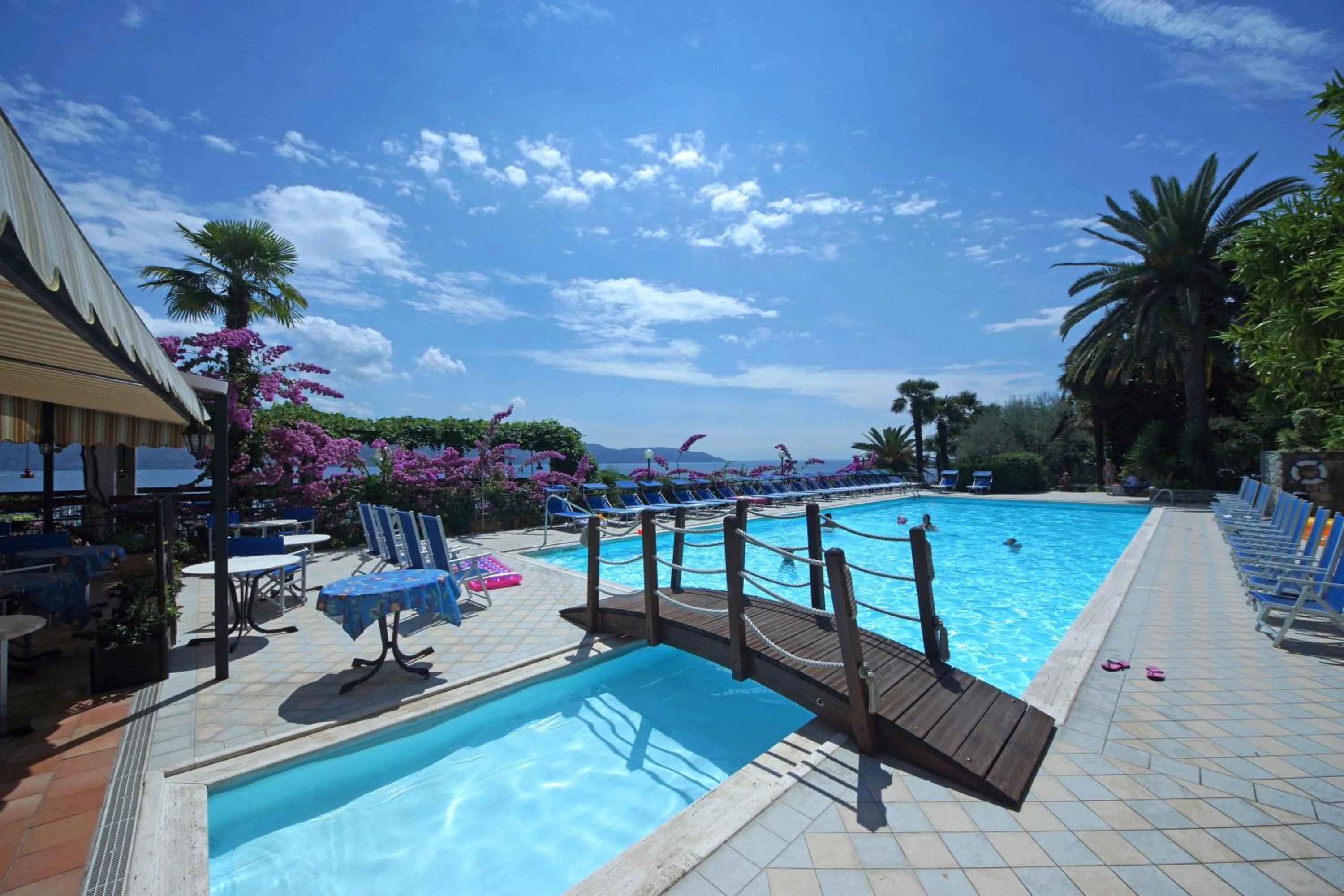 Lake view in Hotel Palazzina