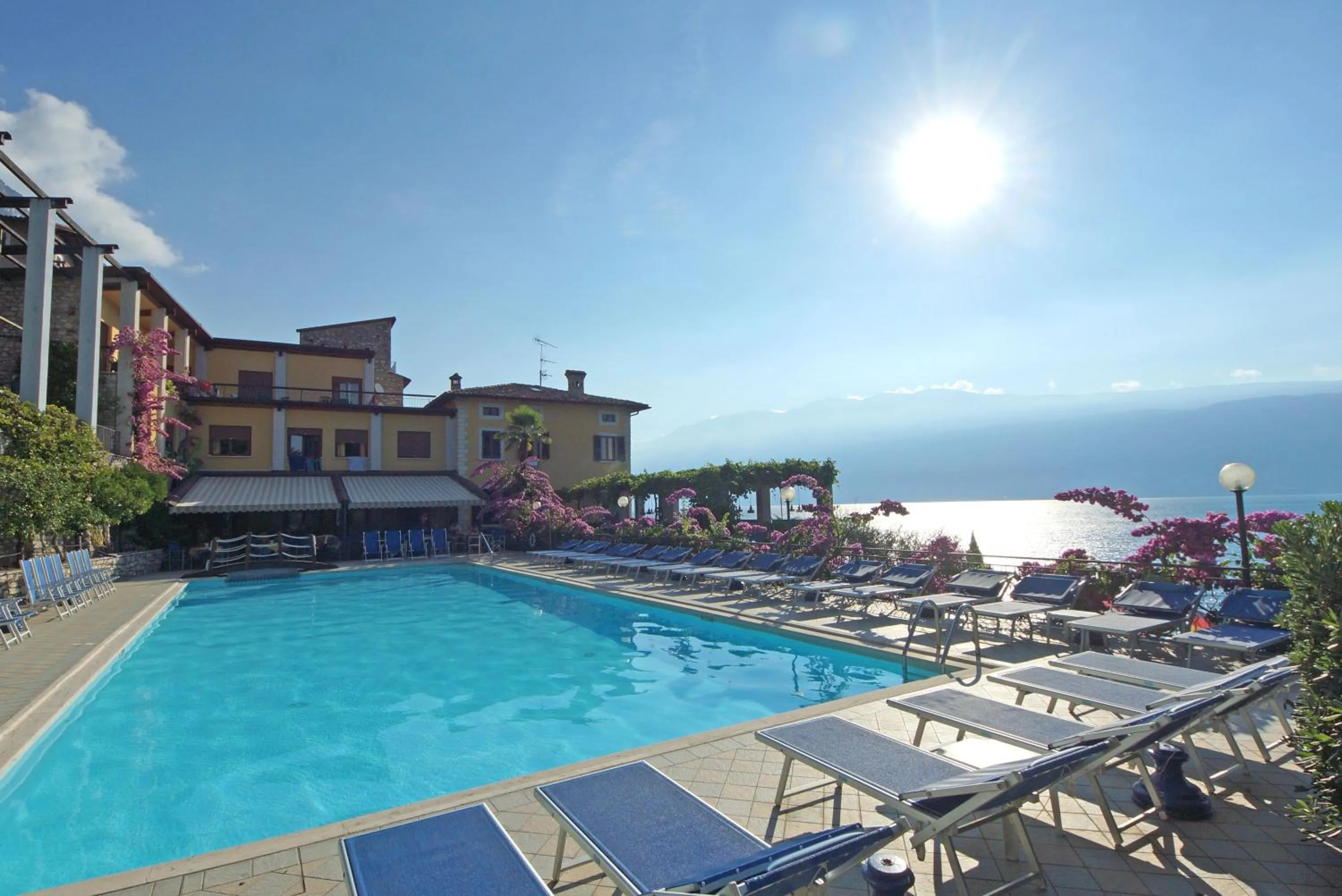 Swimming pool in Hotel Palazzina