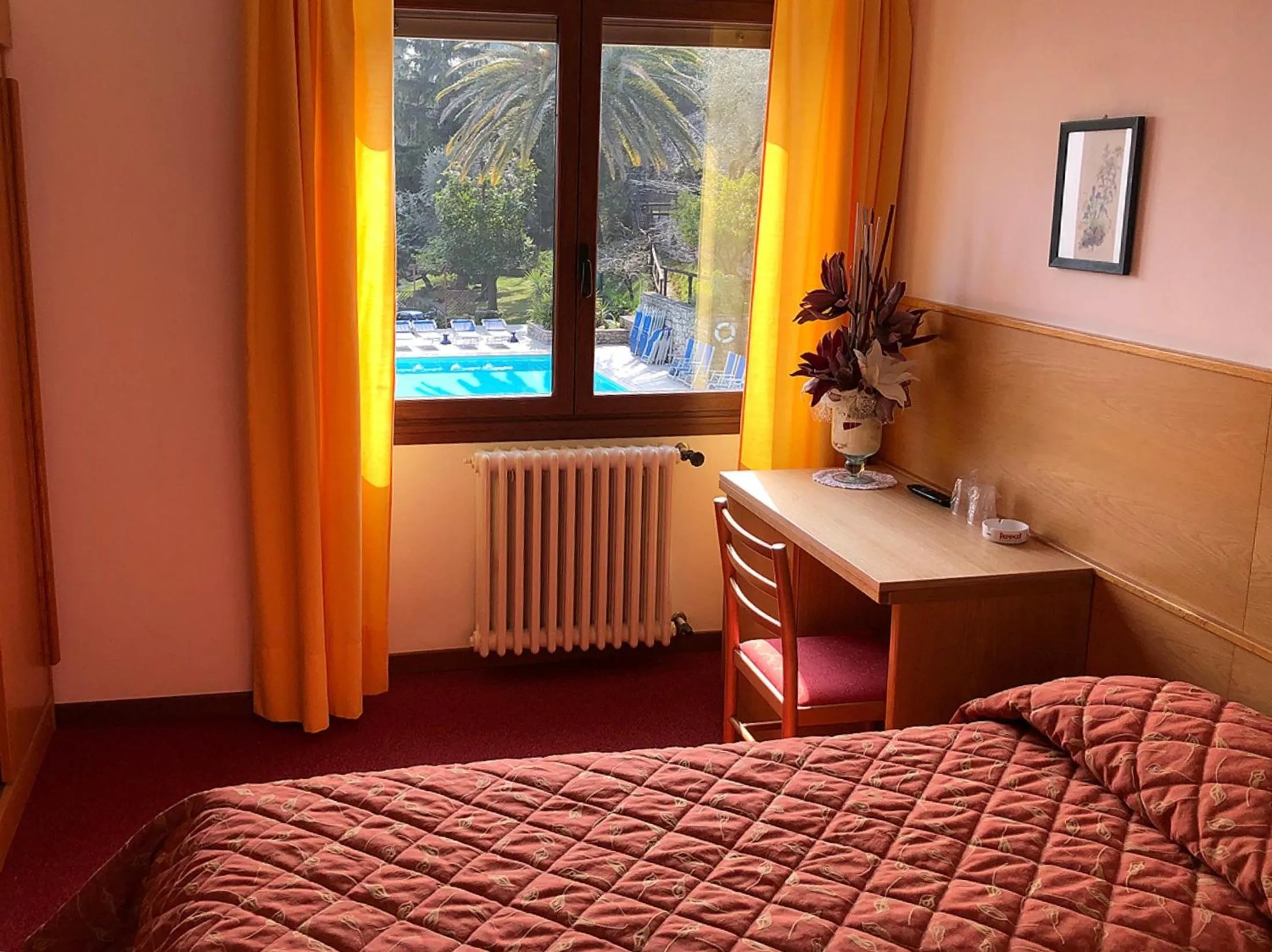 Bed in Hotel Palazzina