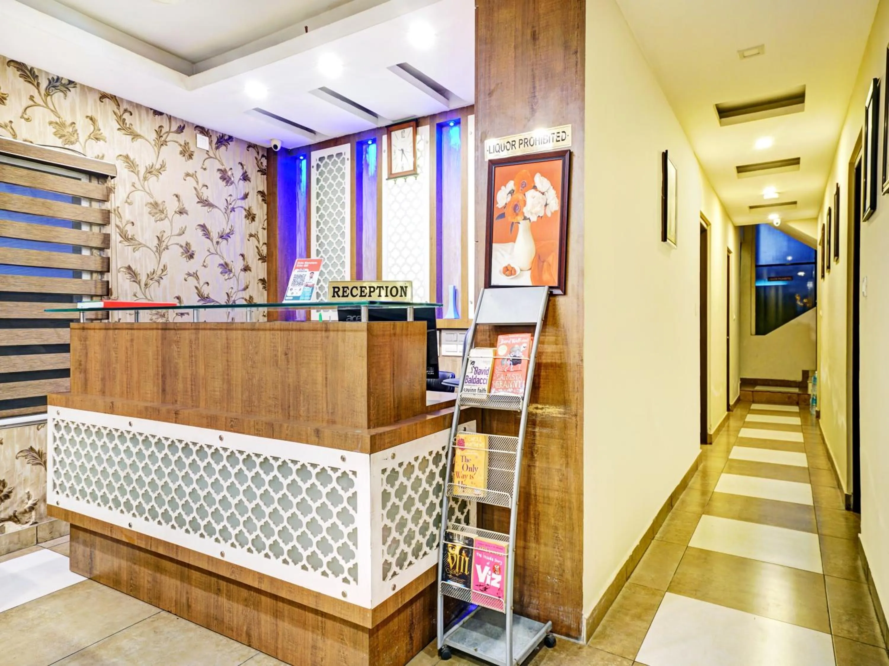 Lobby or reception in Galaxy Inn