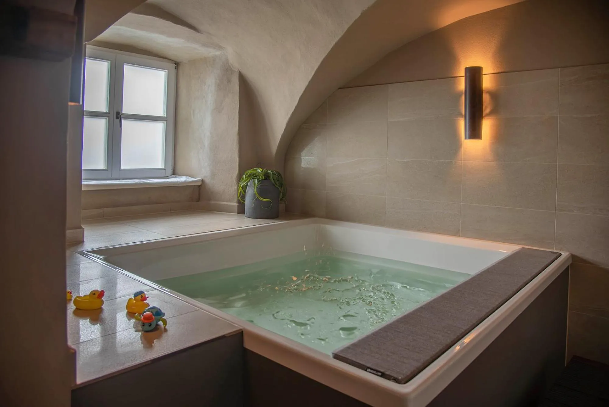 Spa and wellness centre/facilities in Hotel Schloss Rattey