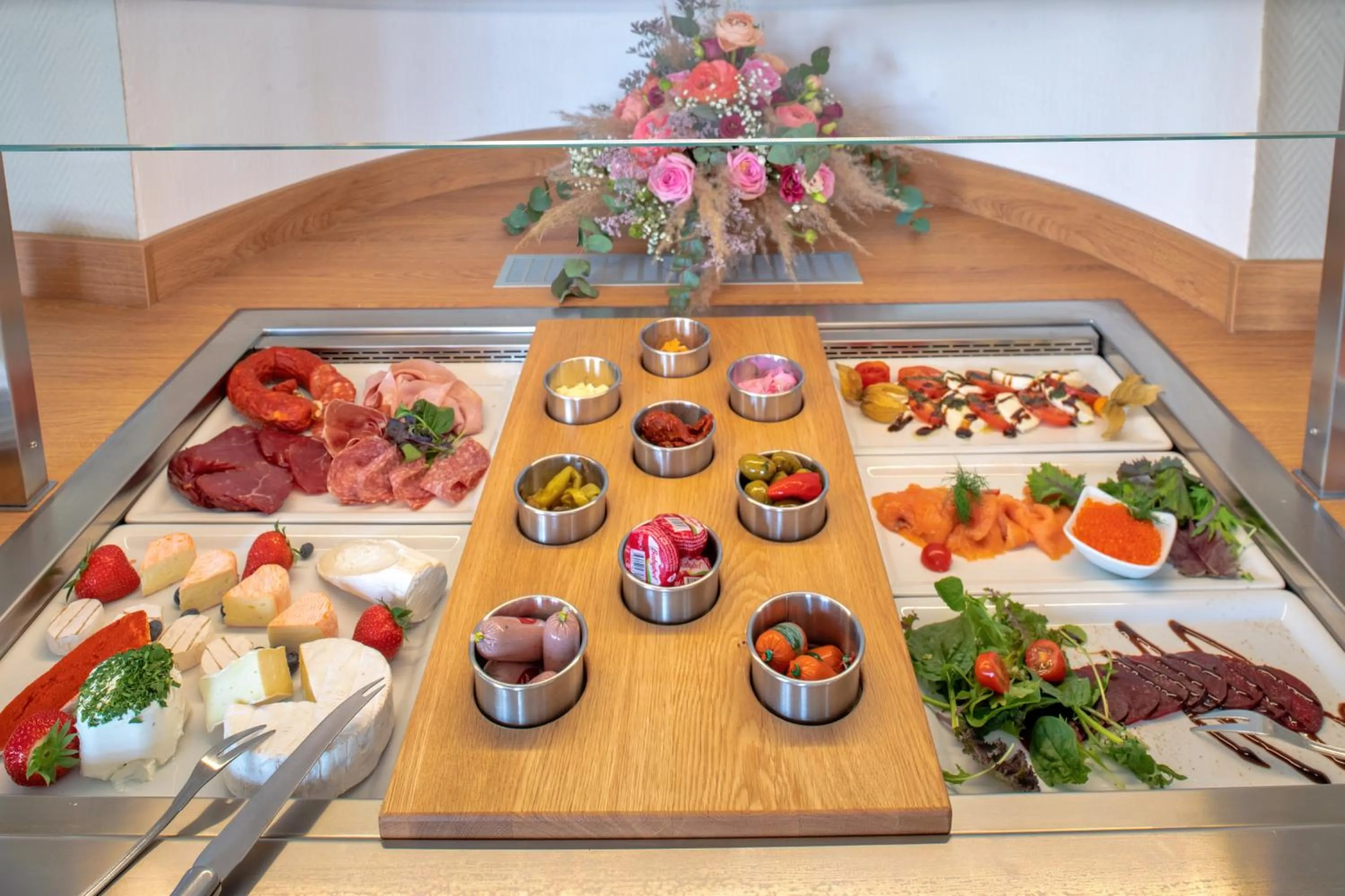 Breakfast in Hotel Schloss Rattey