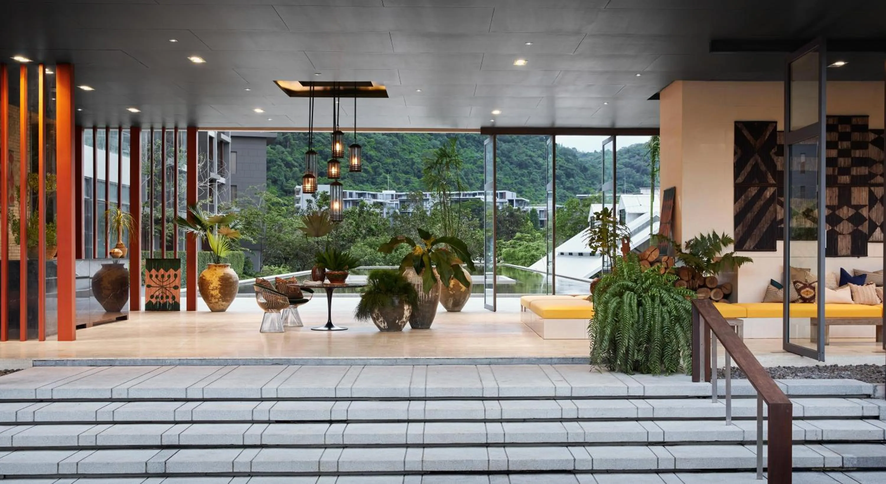 Lobby or reception in The Peri Hotel Khao Yai