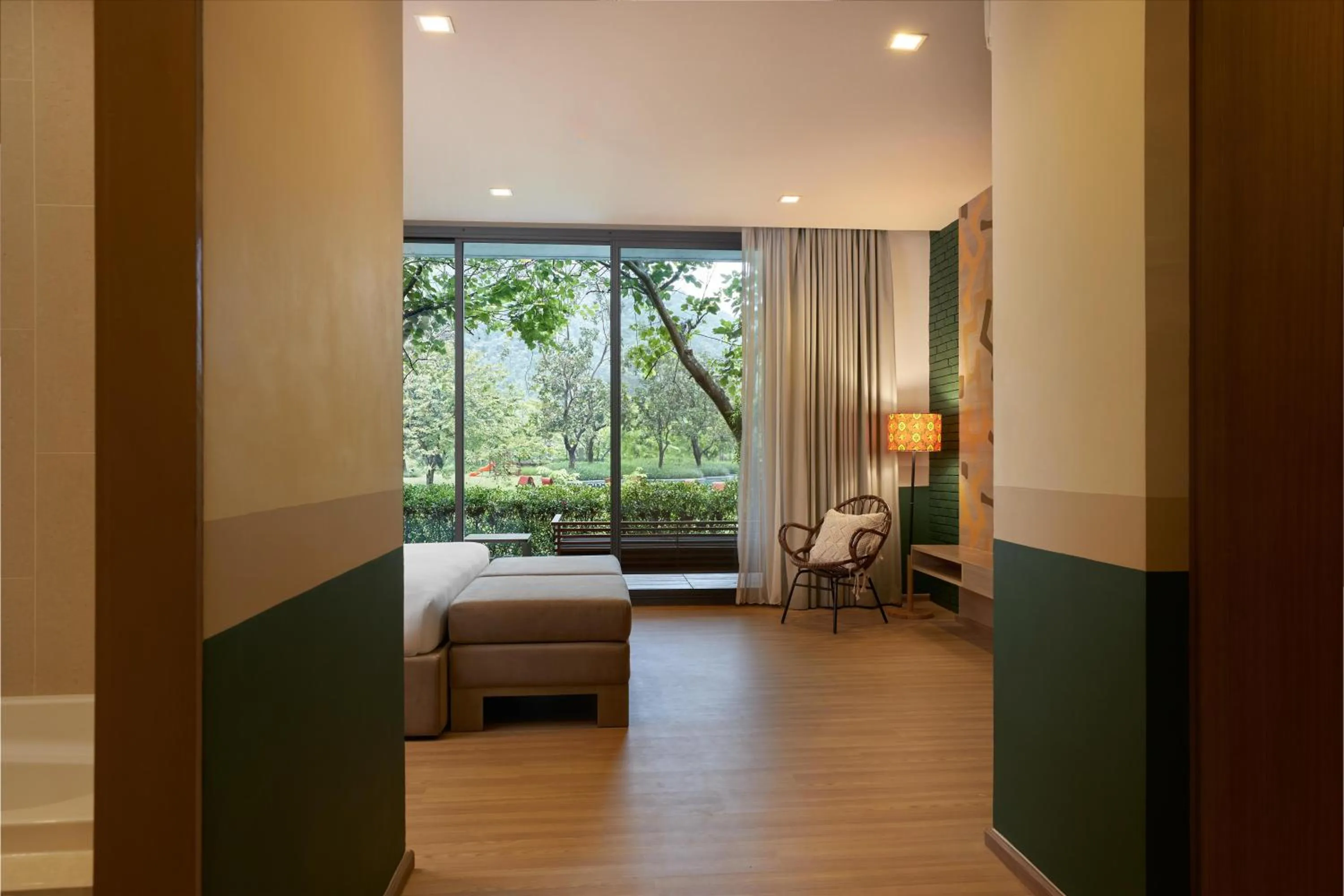 Photo of the whole room, Bed in The Peri Hotel Khao Yai