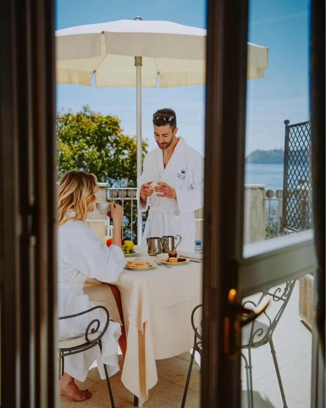 Breakfast in Hotel Savoy Palace