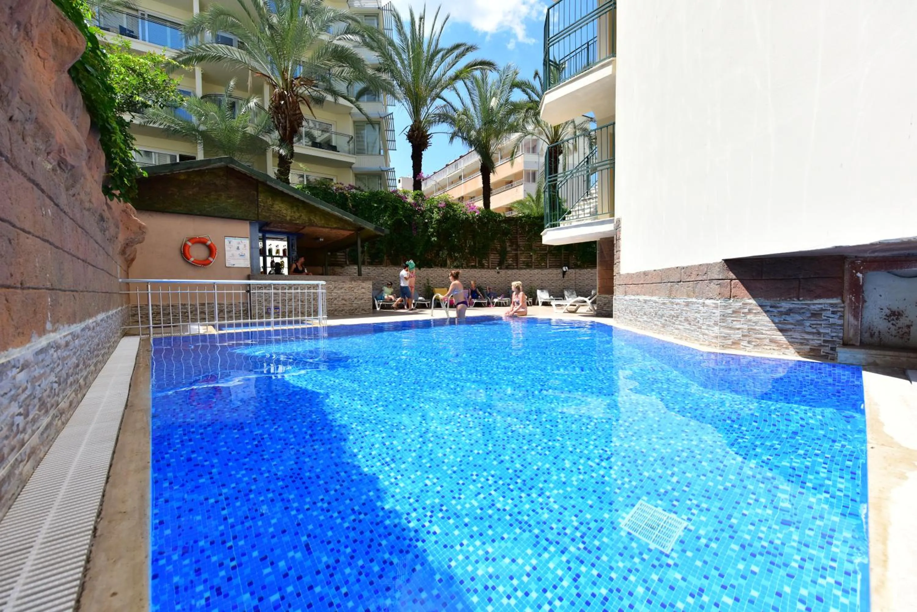 Pool view in Yuvam Prime Beach Hotel