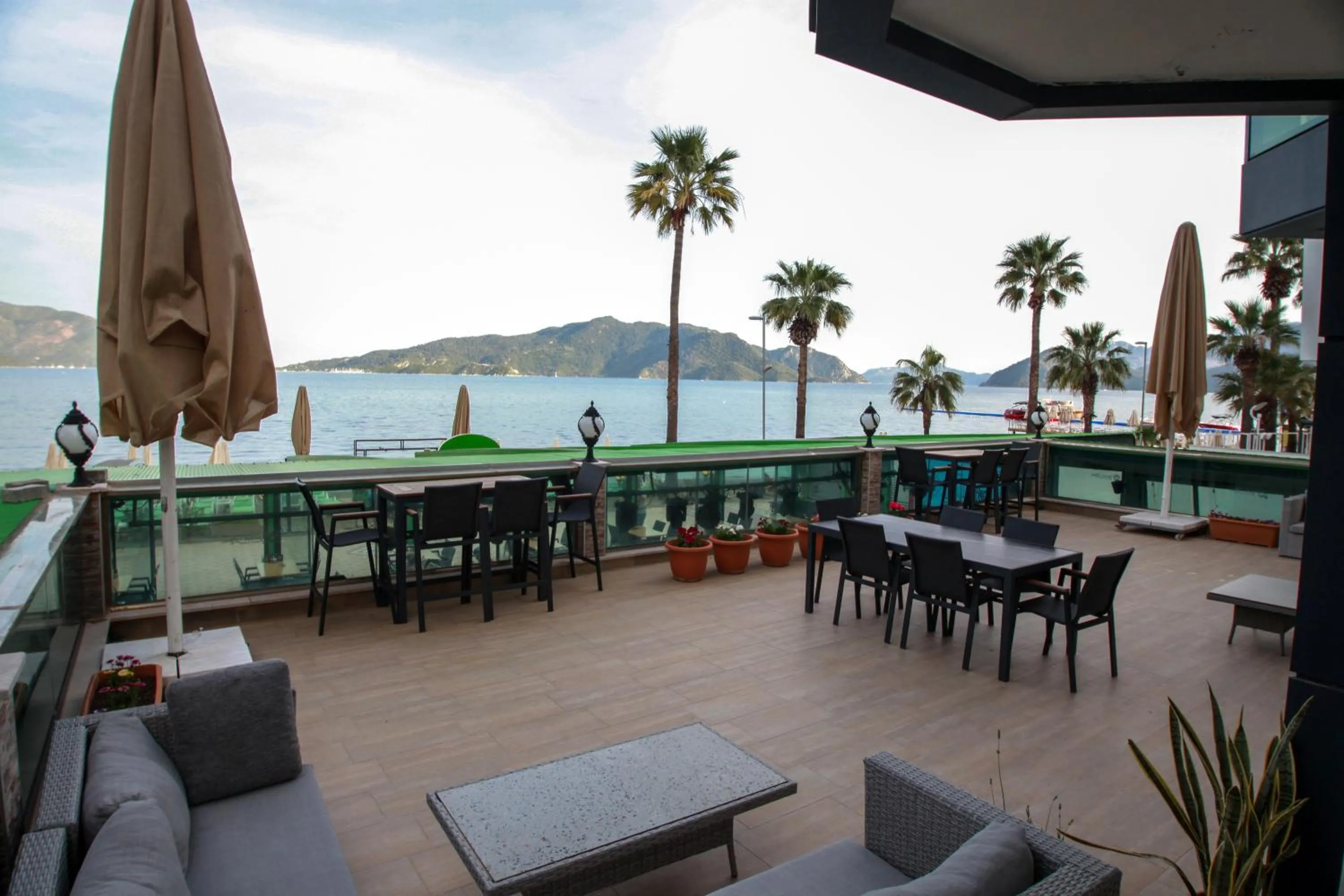 Balcony/Terrace in Yuvam Prime Beach Hotel