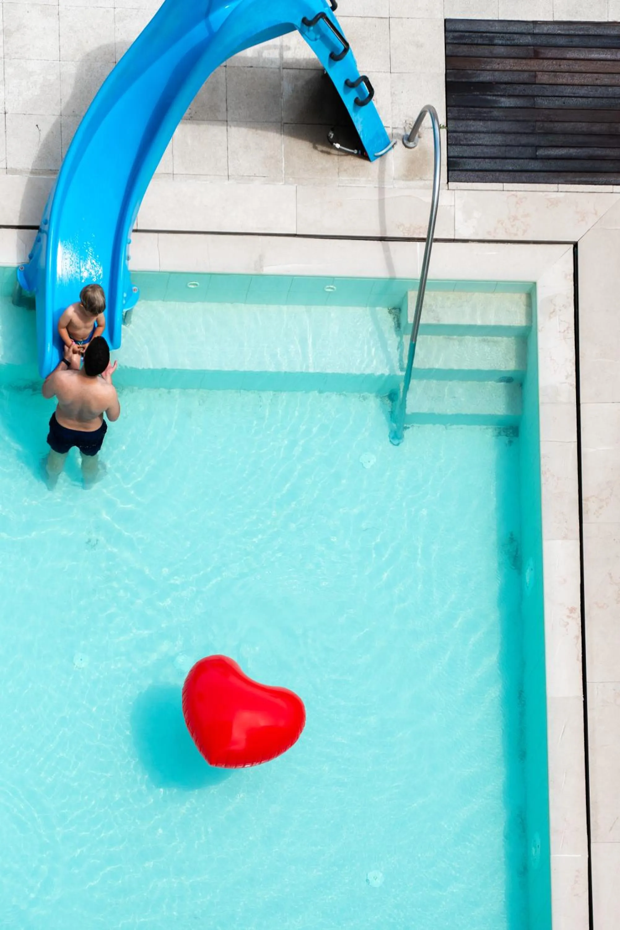Pool view in Hotel Fedora Riccione - FRONTE MARE