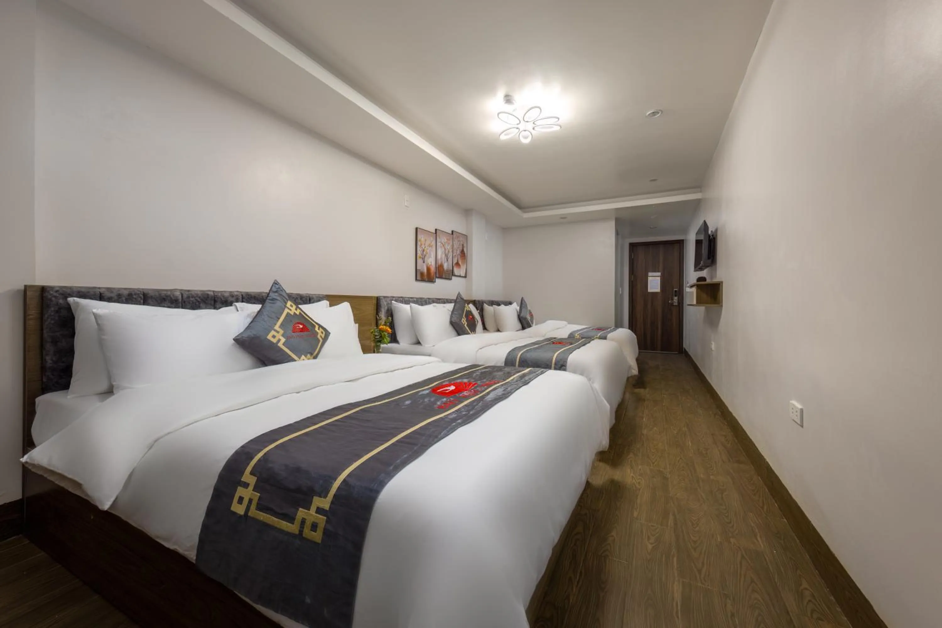 Bed in Bao Phuc Hotel