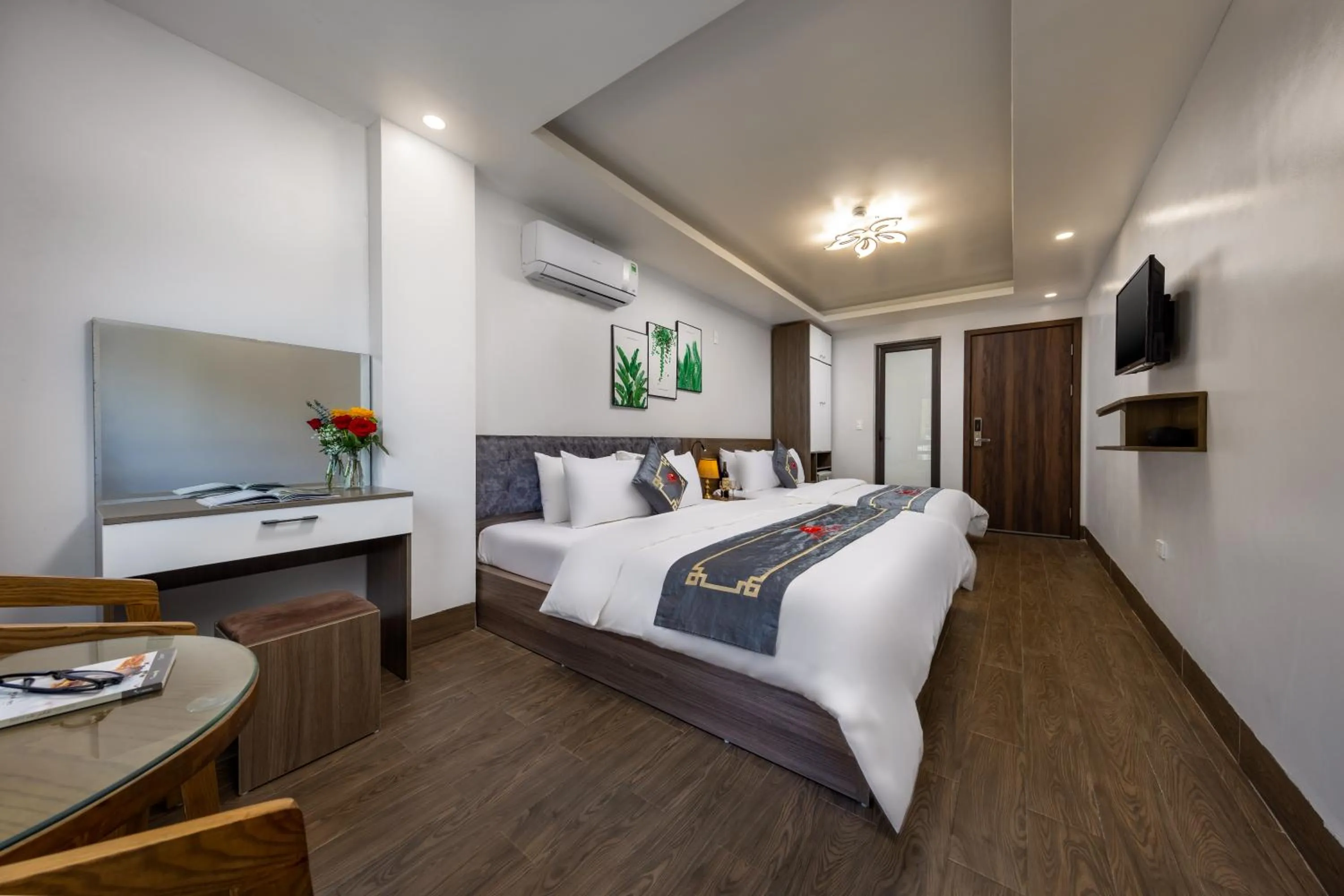 Bed in Bao Phuc Hotel