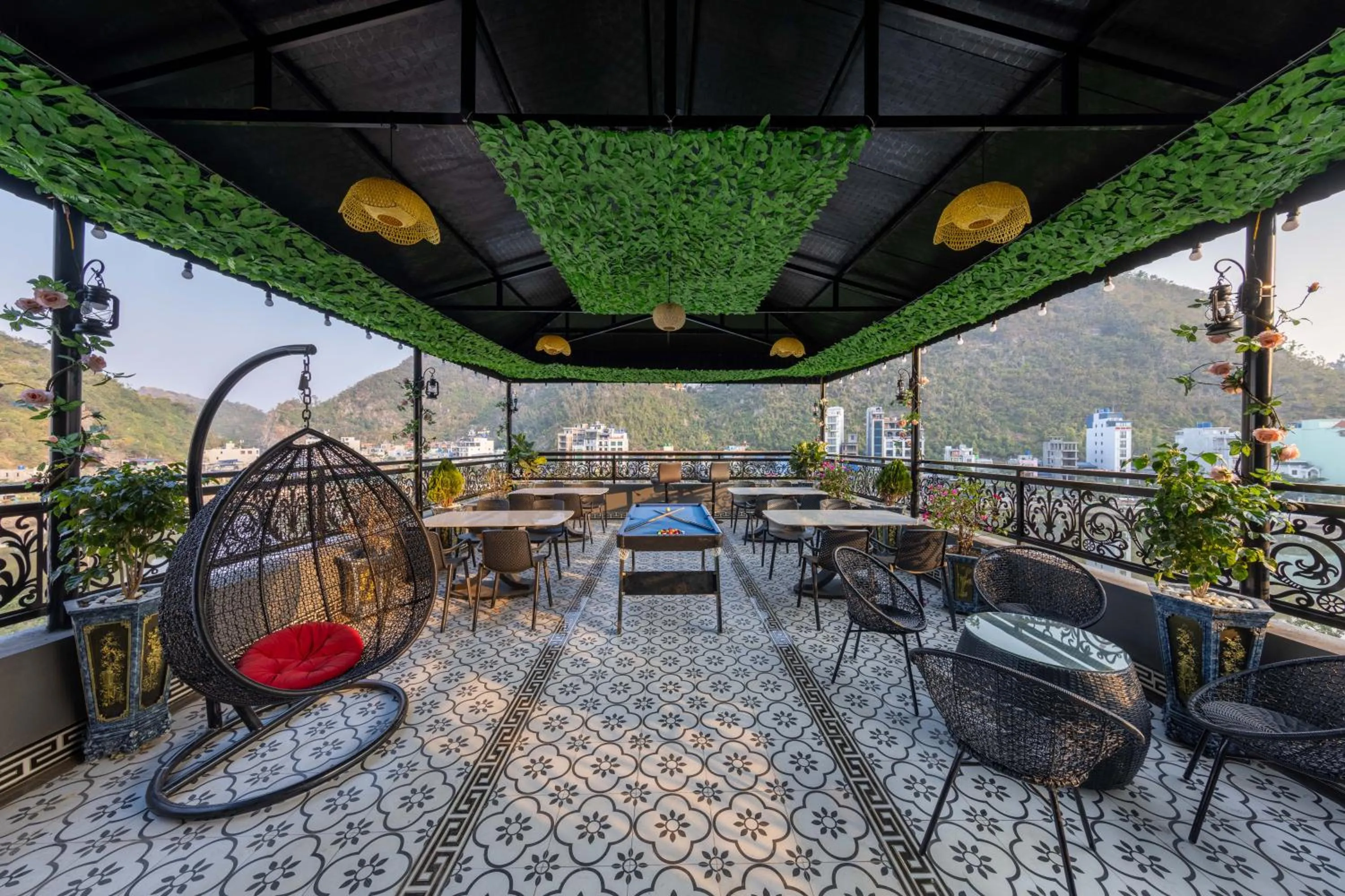 Balcony/Terrace in Bao Phuc Hotel