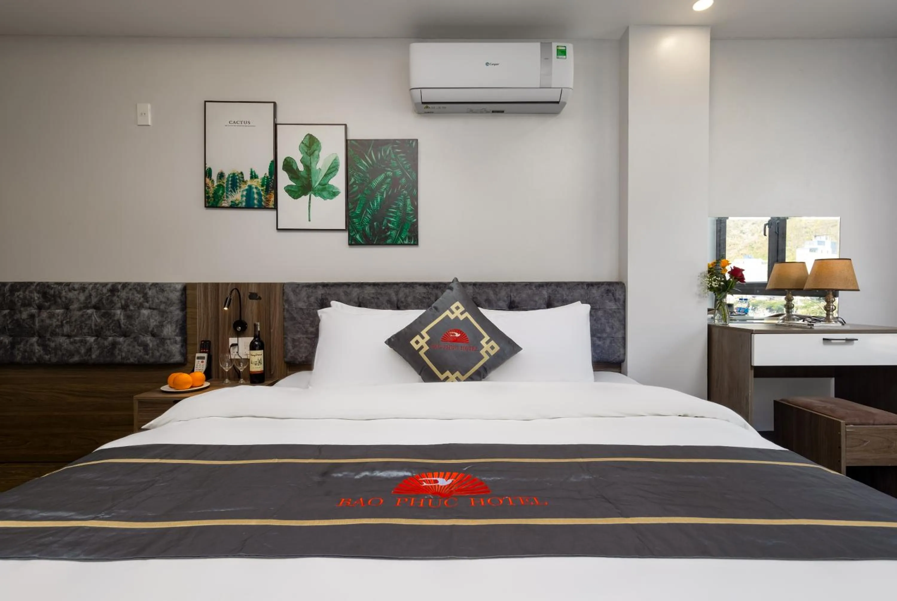 Bed in Bao Phuc Hotel