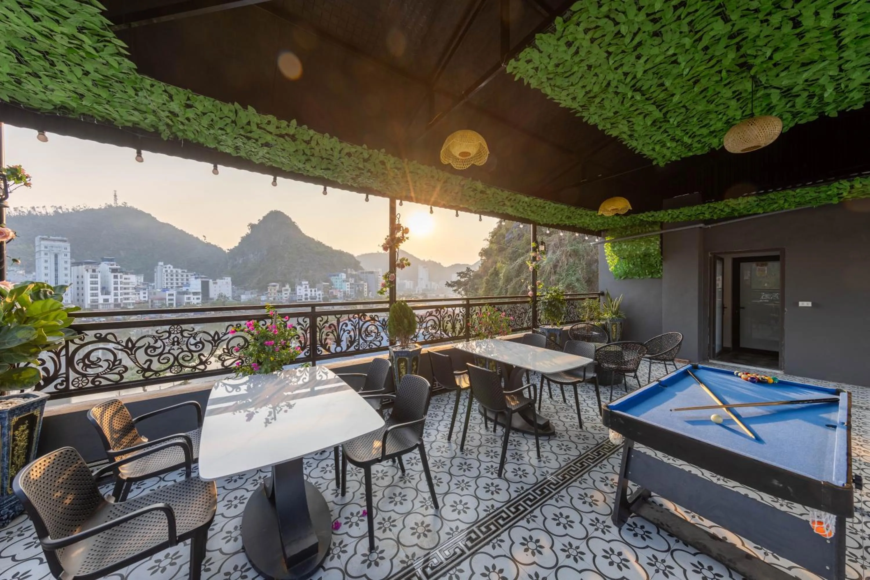 Natural landscape in Bao Phuc Hotel