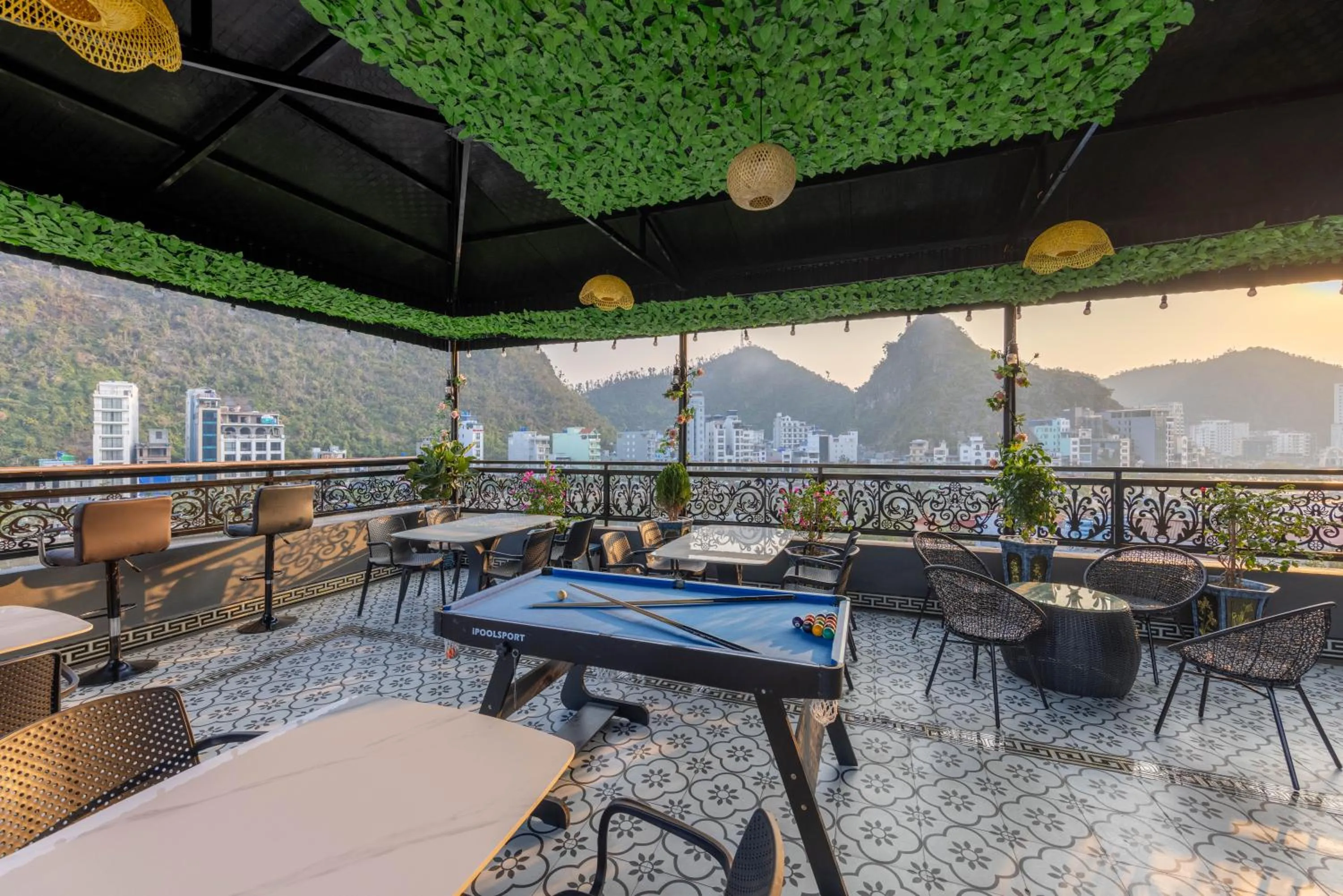 Natural landscape in Bao Phuc Hotel