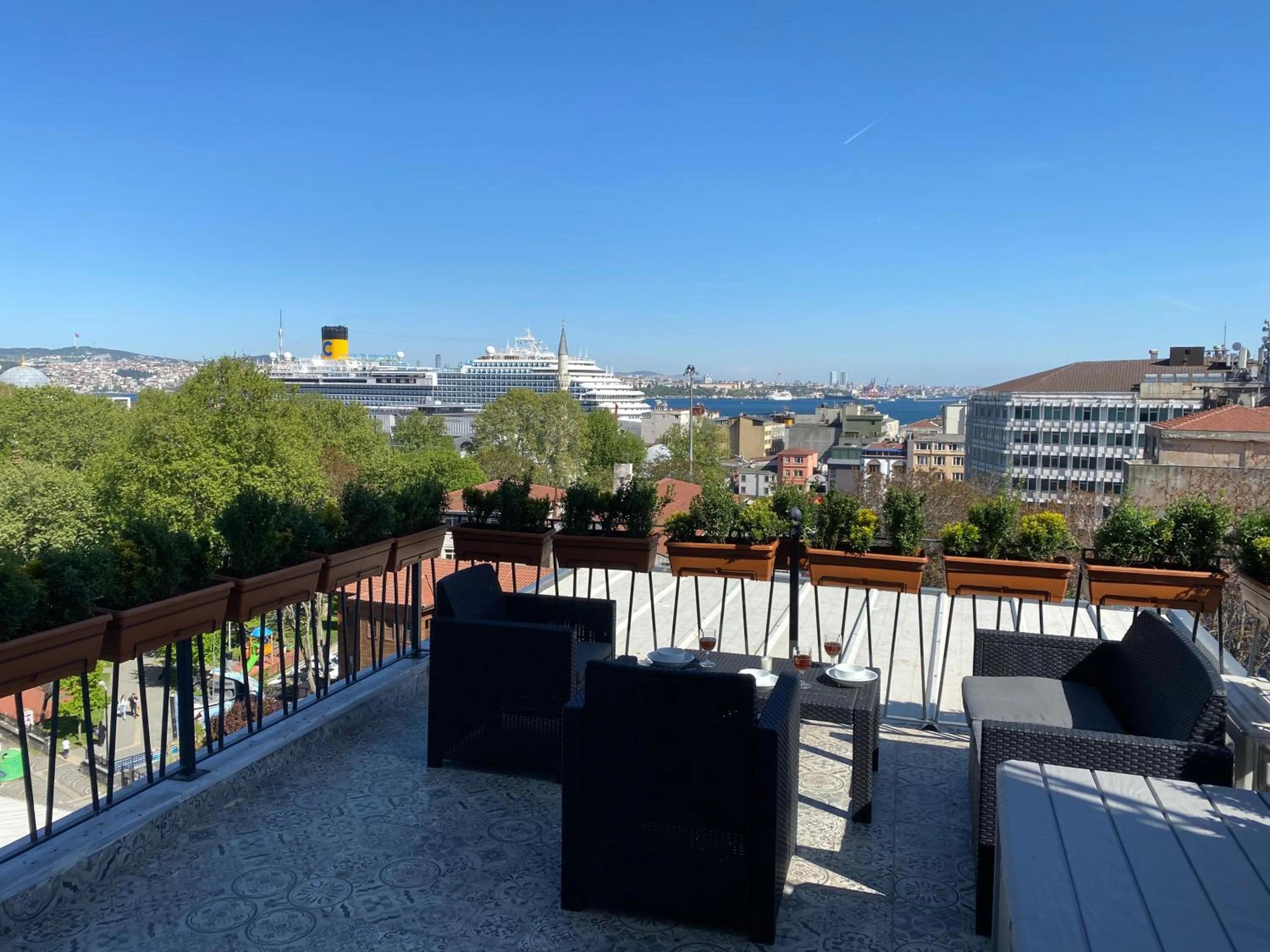 Balcony/Terrace in Galata VAV Suites