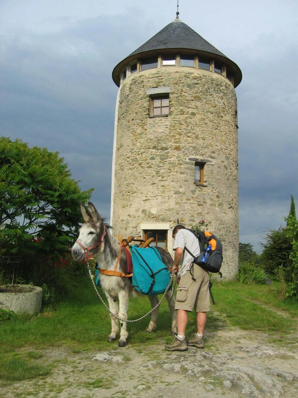 Facade/entrance in La Tour du Moulin Géant
